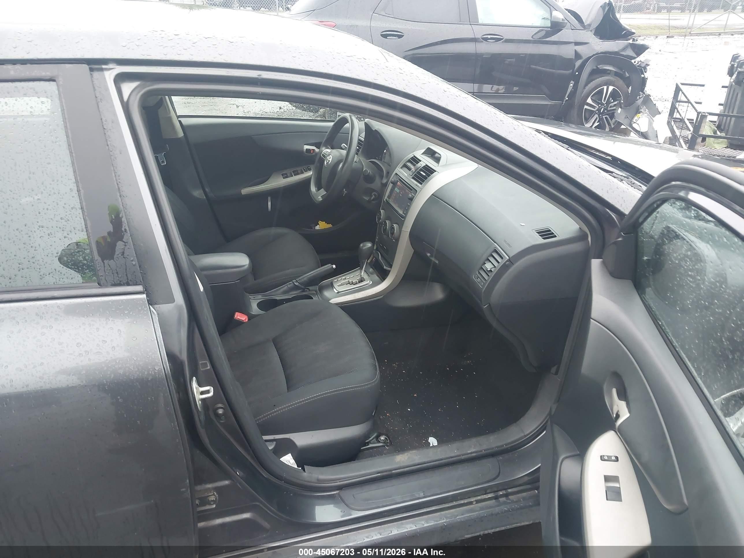 2013 Toyota Corolla S Gray vin: 2T1BU4EE2DC110584