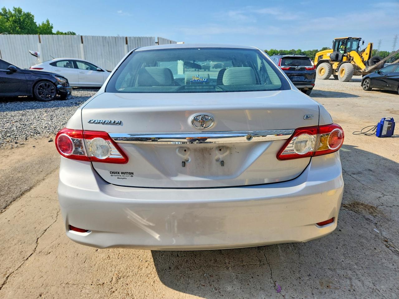 2013 Toyota Corolla Le Silver vin: 2T1BU4EE2DC117728