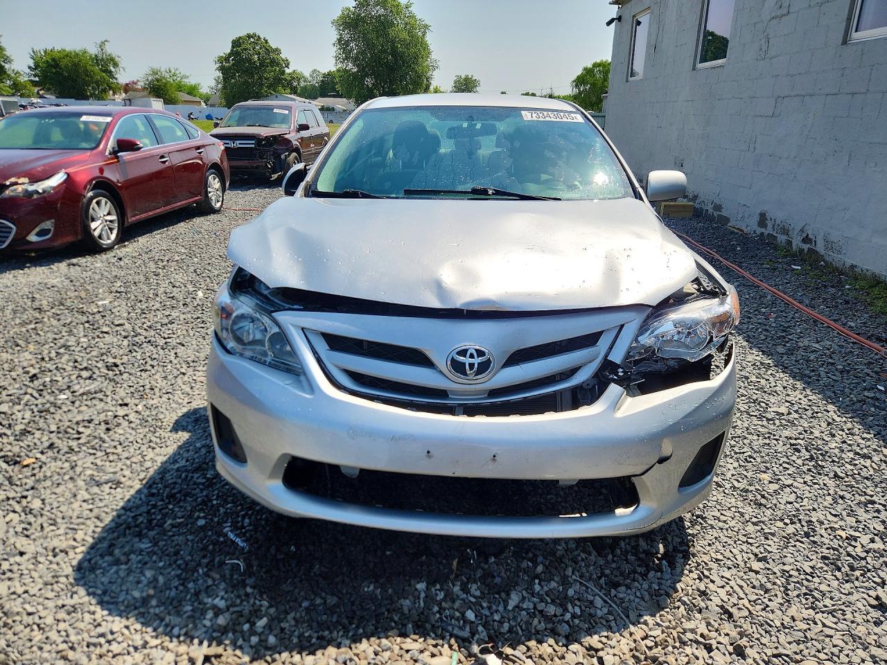 2013 Toyota Corolla L Silver vin: 2T1BU4EE2DC119978