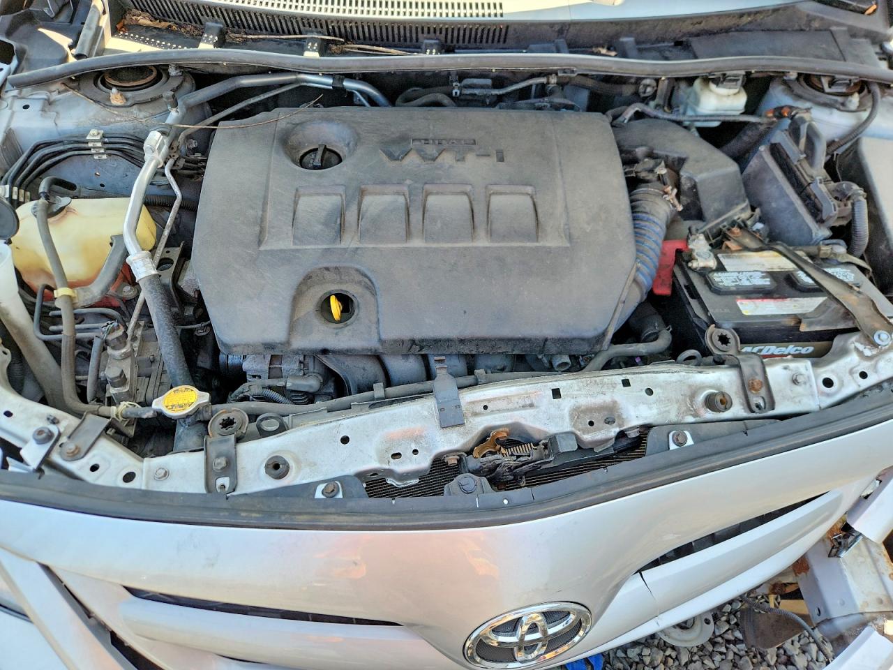 2013 Toyota Corolla L Silver vin: 2T1BU4EE2DC119978