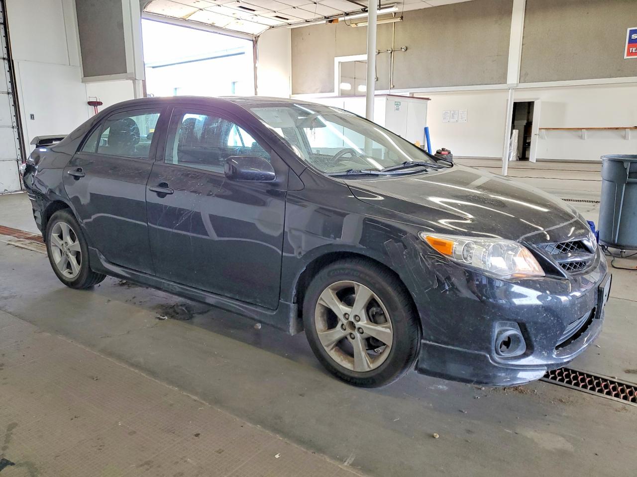 2013 Toyota Corolla S Black vin: 2T1BU4EE2DC123531