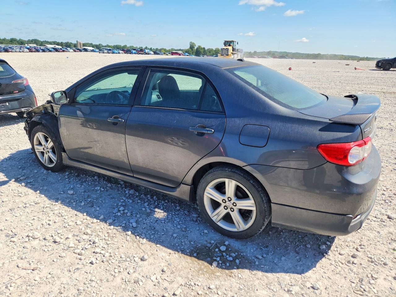2013 Toyota Corolla S Серый vin: 2T1BU4EE2DC125599