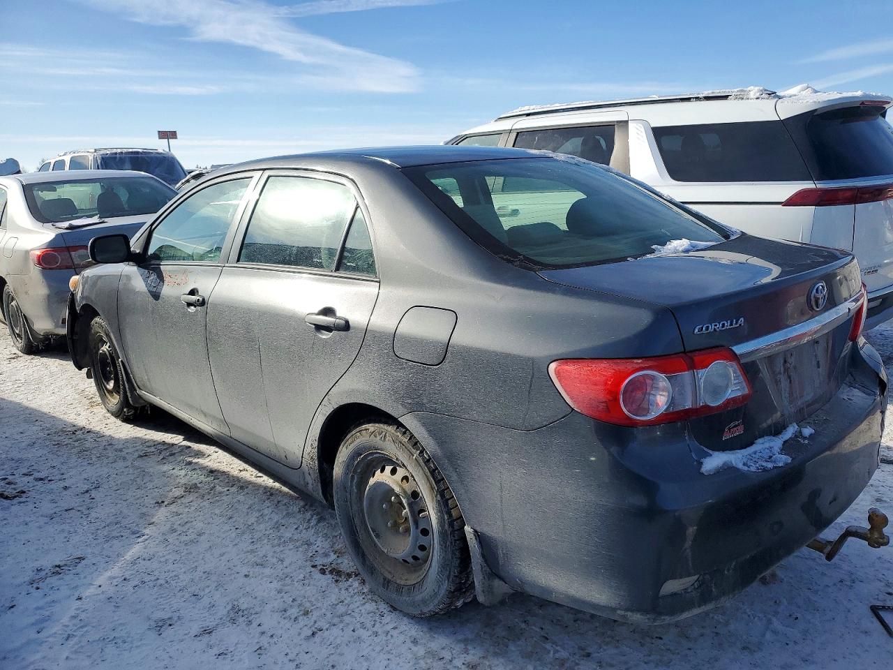 2013 Toyota Corolla Base Charcoal vin: 2T1BU4EE2DC929028