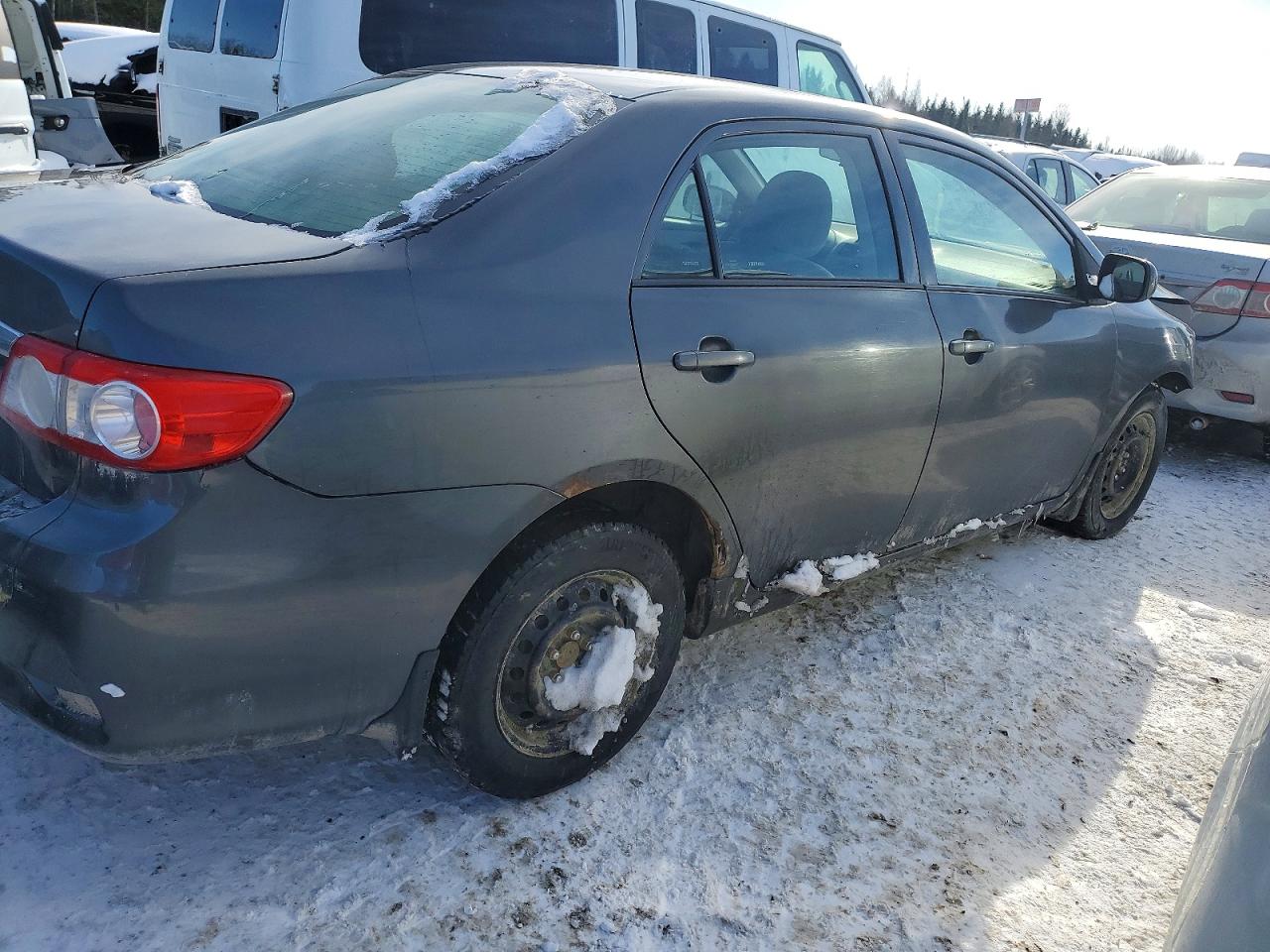 2013 Toyota Corolla Base Charcoal vin: 2T1BU4EE2DC929028