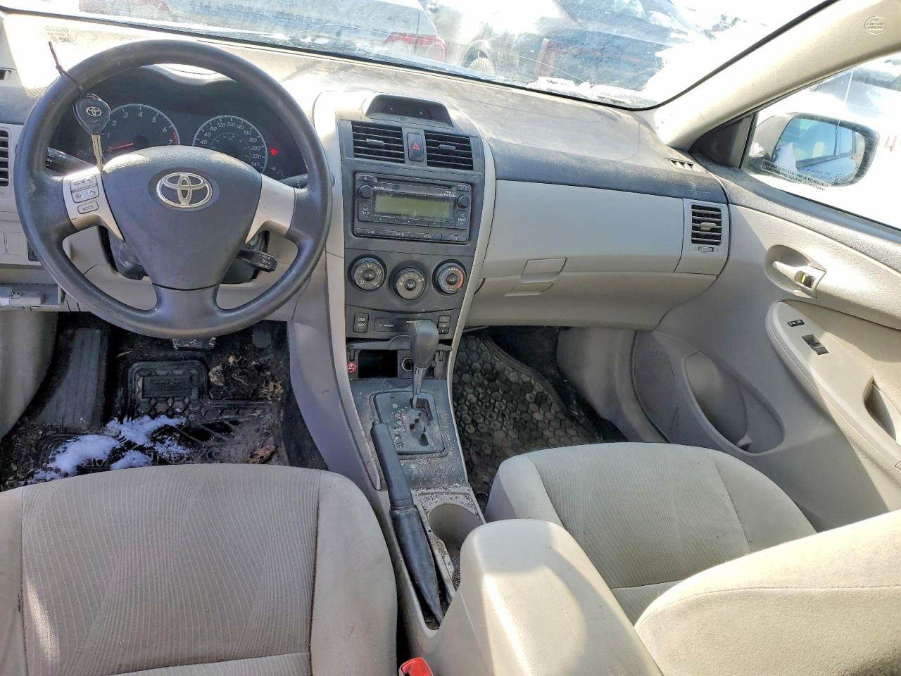 2013 Toyota Corolla Base Charcoal vin: 2T1BU4EE2DC929028