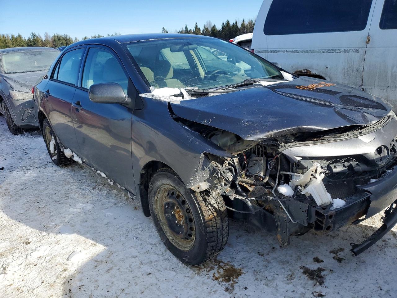 2013 Toyota Corolla Base Charcoal vin: 2T1BU4EE2DC929028