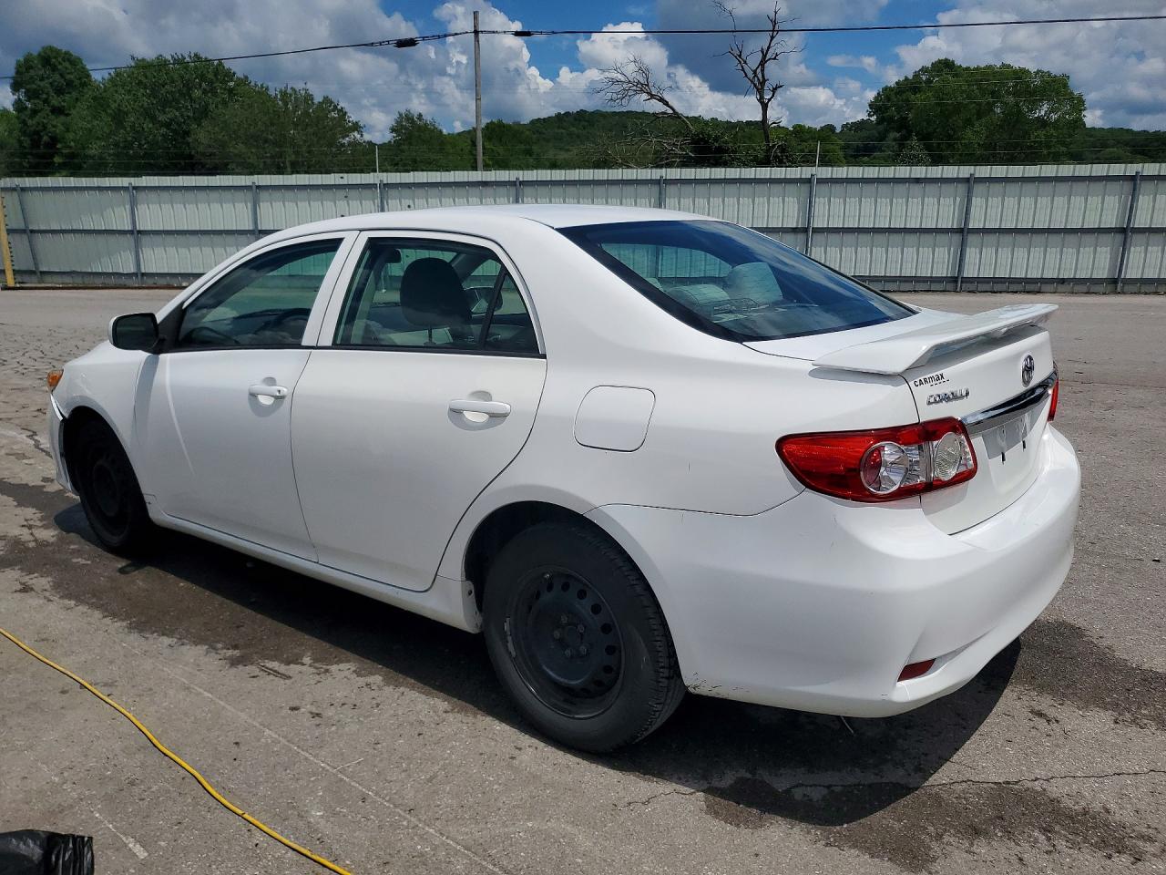 2013 Toyota Corolla L White vin: 2T1BU4EE2DC930826
