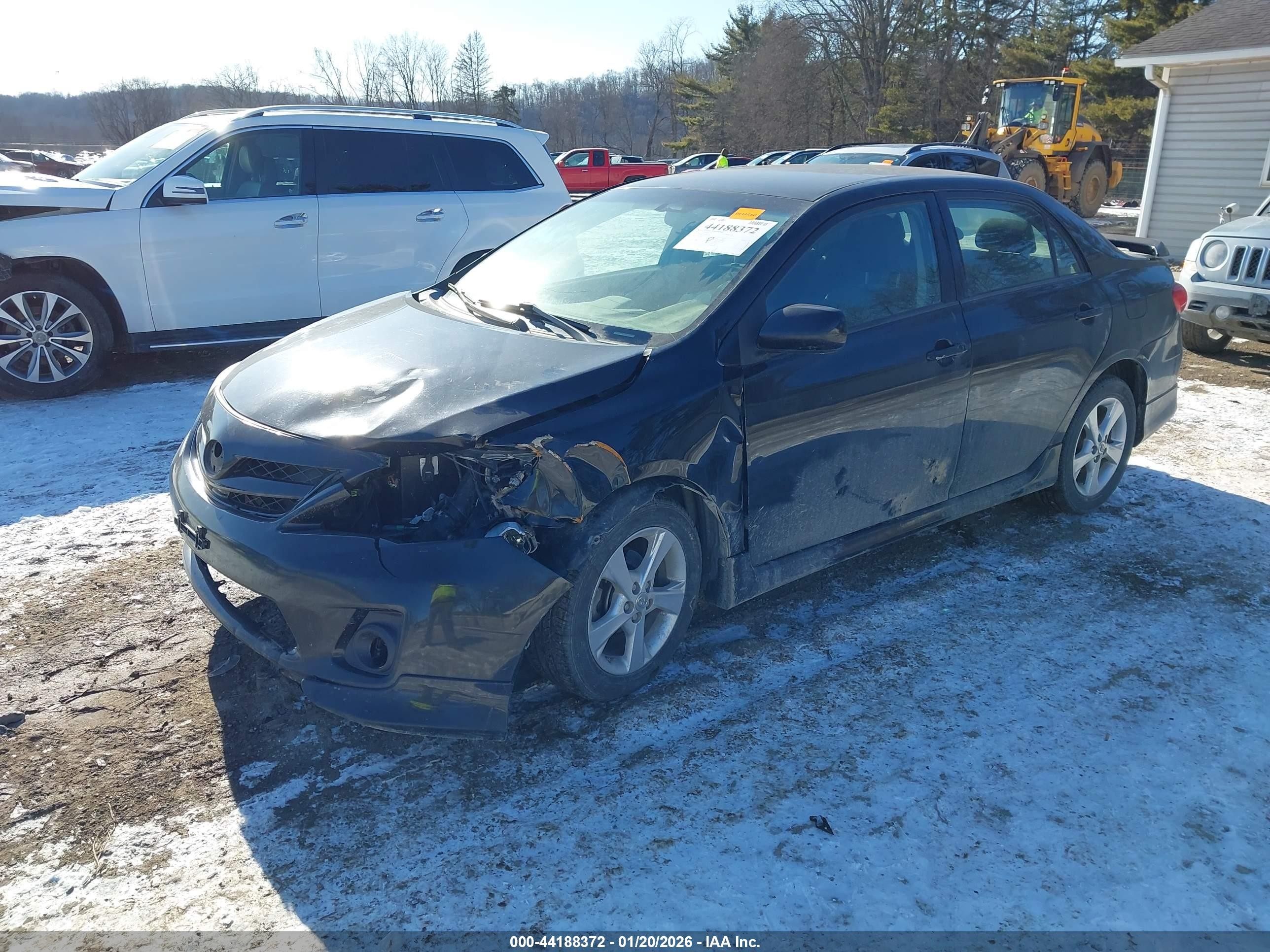 2013 Toyota Corolla S Black vin: 2T1BU4EE2DC942054