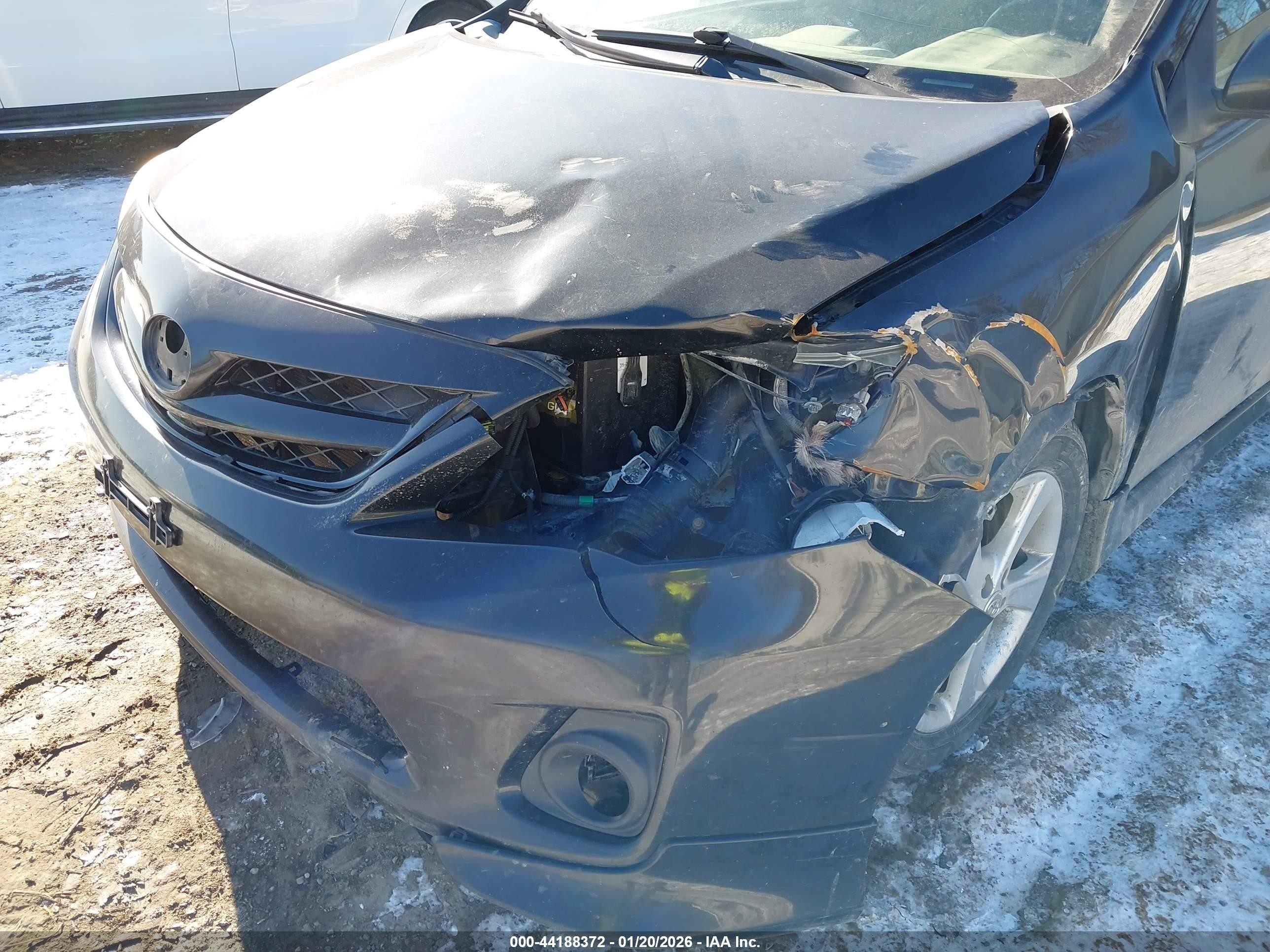 2013 Toyota Corolla S Black vin: 2T1BU4EE2DC942054