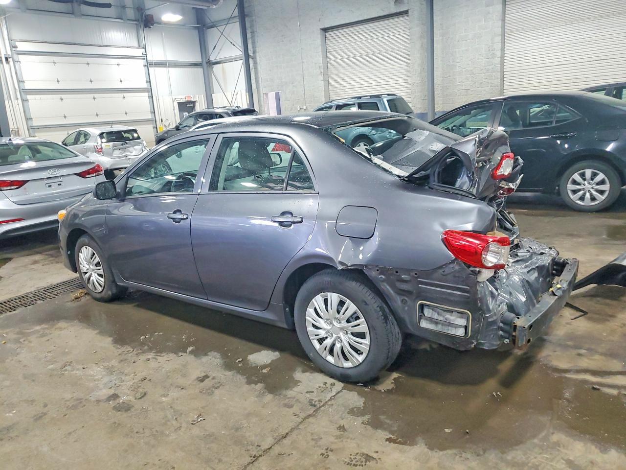 2013 Toyota Corolla L Black vin: 2T1BU4EE2DC944628
