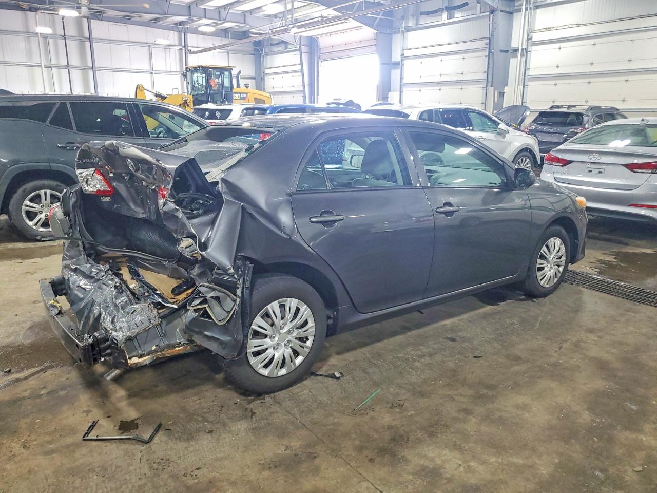 2013 Toyota Corolla L Black vin: 2T1BU4EE2DC944628