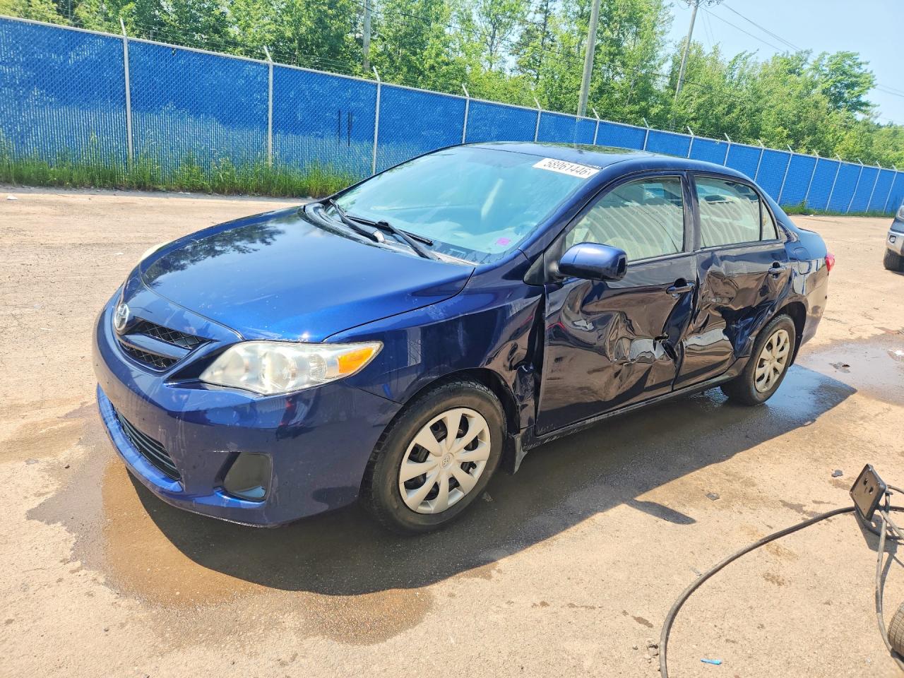 2013 Toyota Corolla L Blue vin: 2T1BU4EE2DC944905