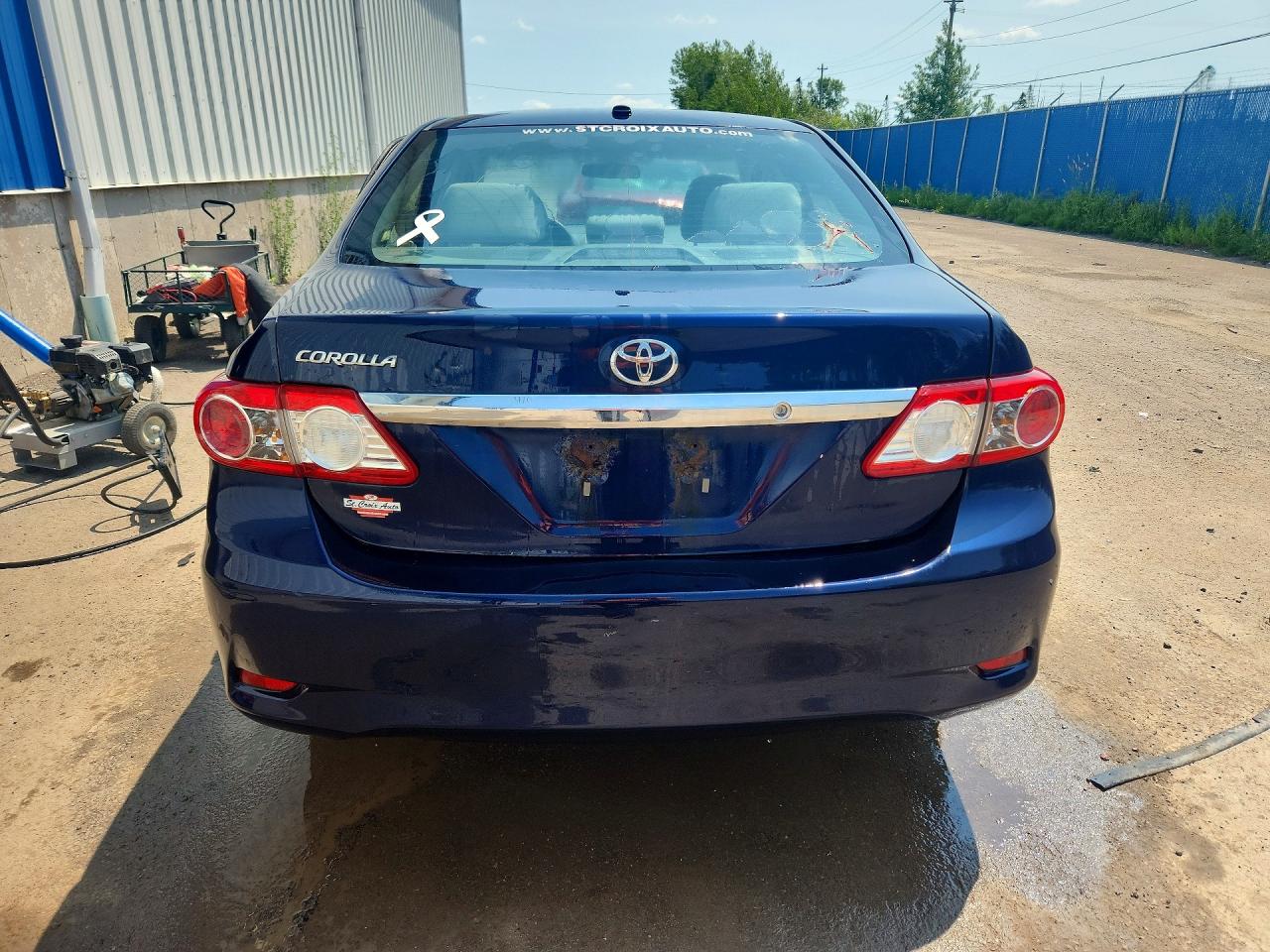 2013 Toyota Corolla L Blue vin: 2T1BU4EE2DC944905
