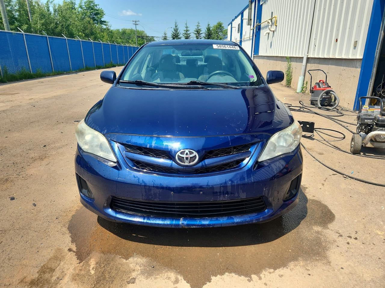 2013 Toyota Corolla L Blue vin: 2T1BU4EE2DC944905