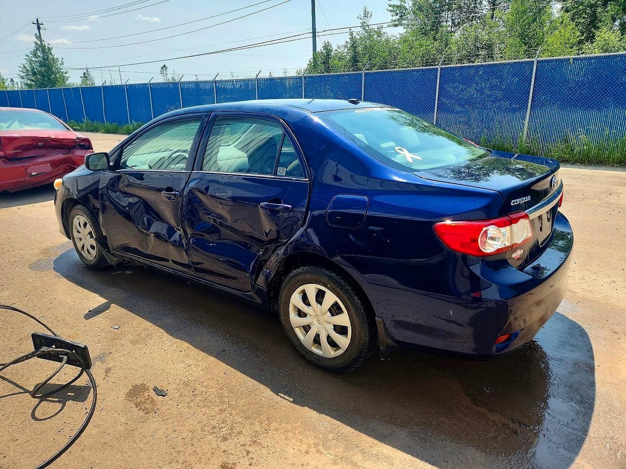 2013 Toyota Corolla L Blue vin: 2T1BU4EE2DC944905