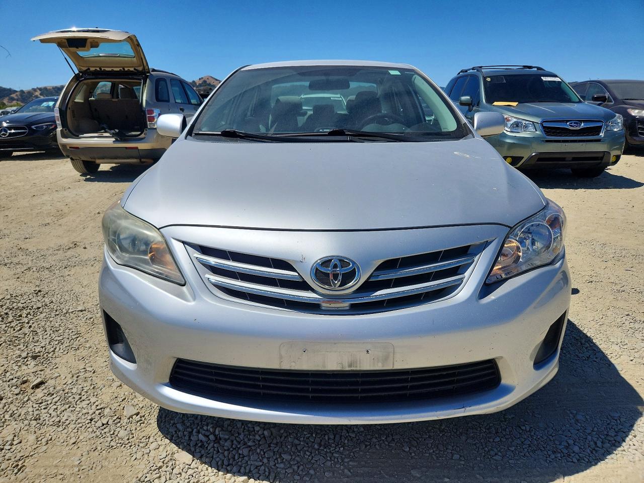 2013 Toyota Corolla Le Silver vin: 2T1BU4EE2DC946234