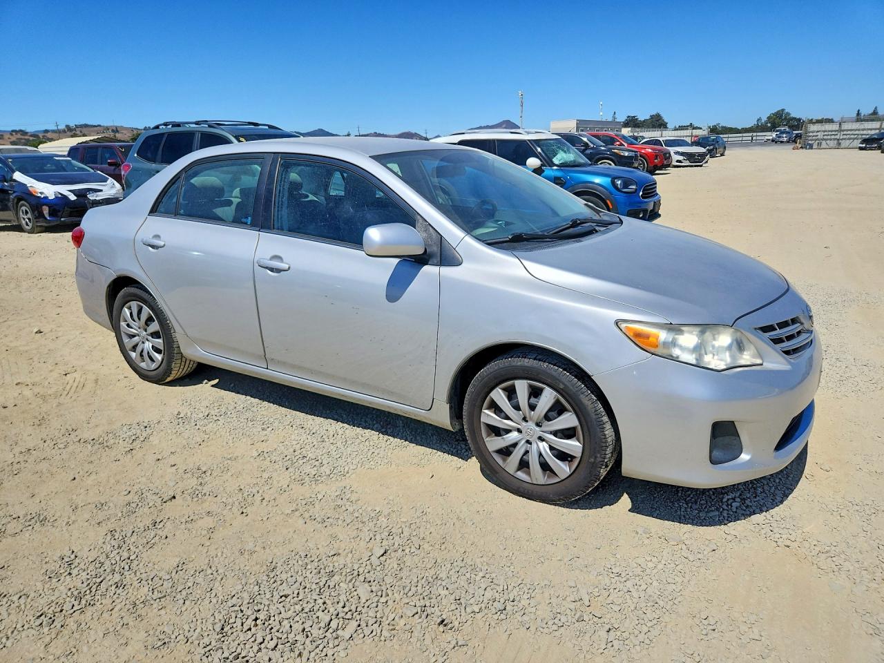 2013 Toyota Corolla Le Silver vin: 2T1BU4EE2DC946234