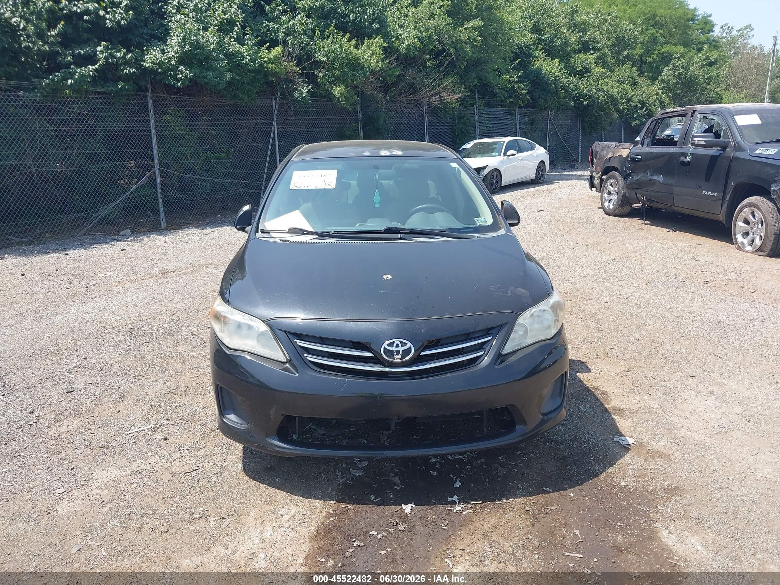2013 Toyota Corolla Le Black vin: 2T1BU4EE2DC955578