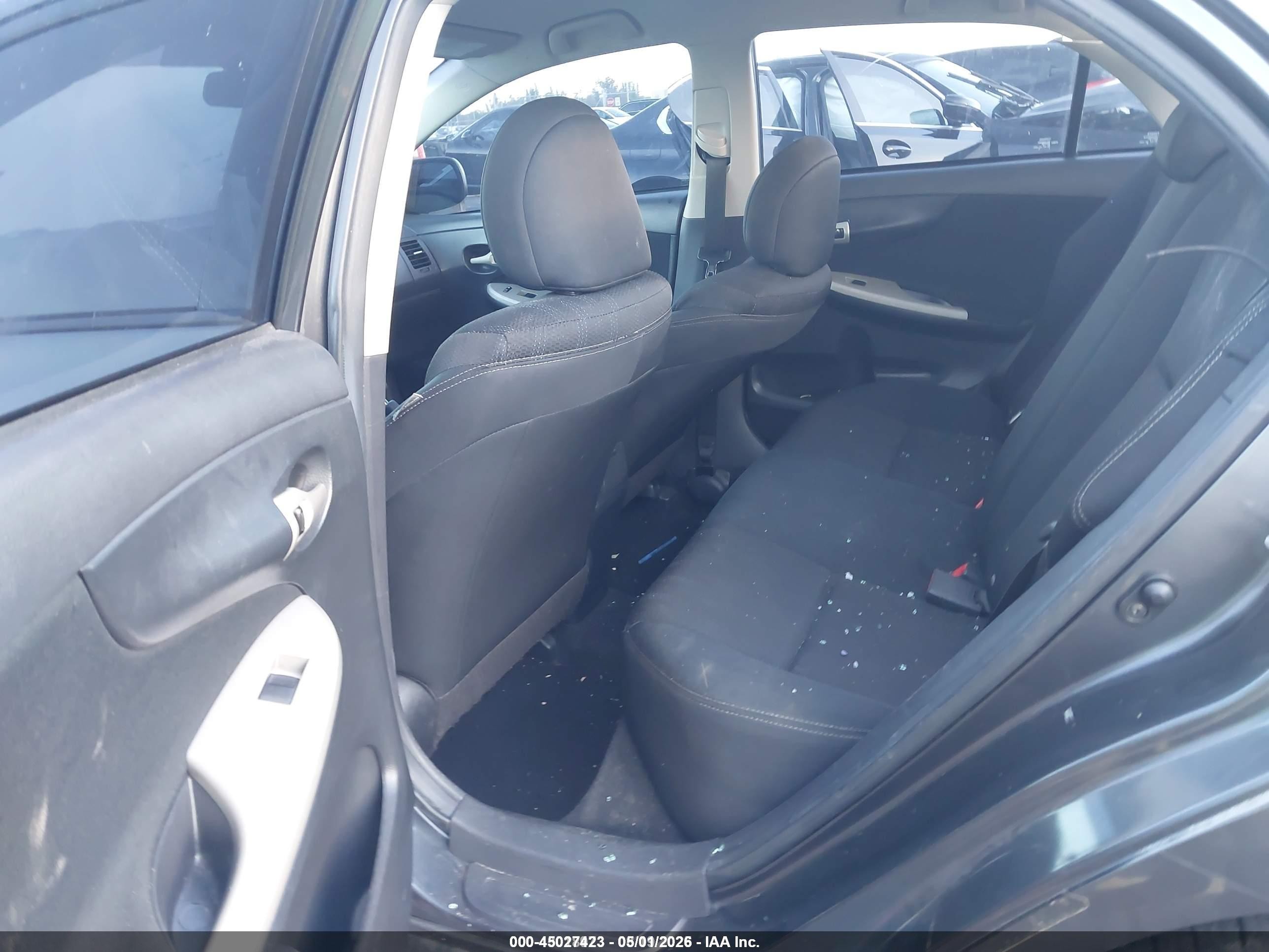 2013 Toyota Corolla S Gray vin: 2T1BU4EE2DC959114