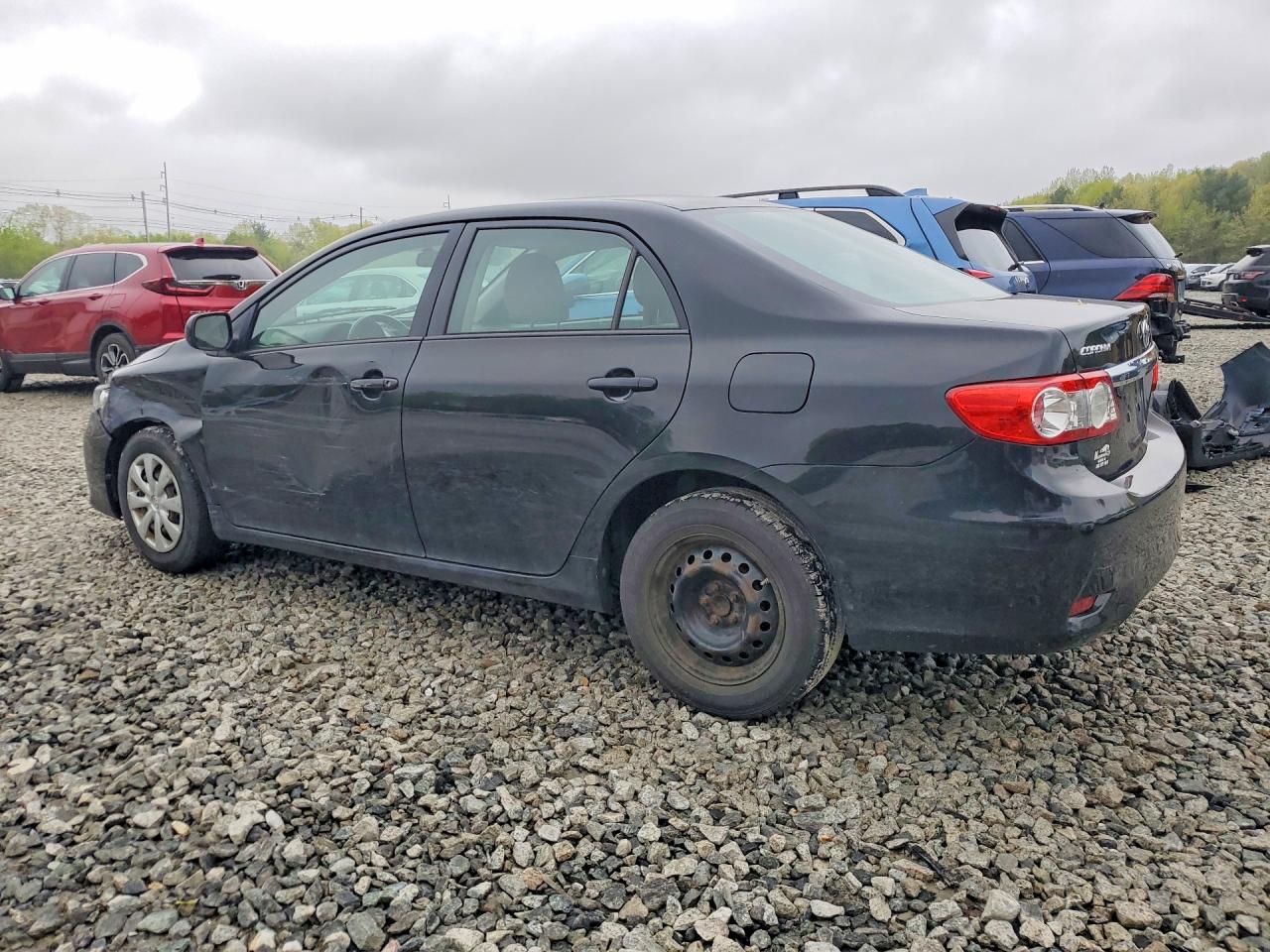 2013 Toyota Corolla L Black vin: 2T1BU4EE2DC980318