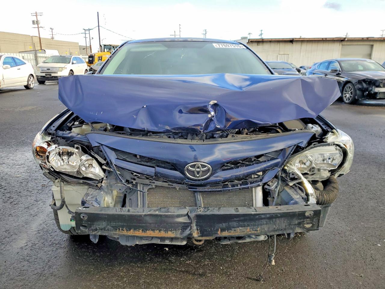 2013 Toyota Corolla Base Blue vin: 2T1BU4EE2DC986278