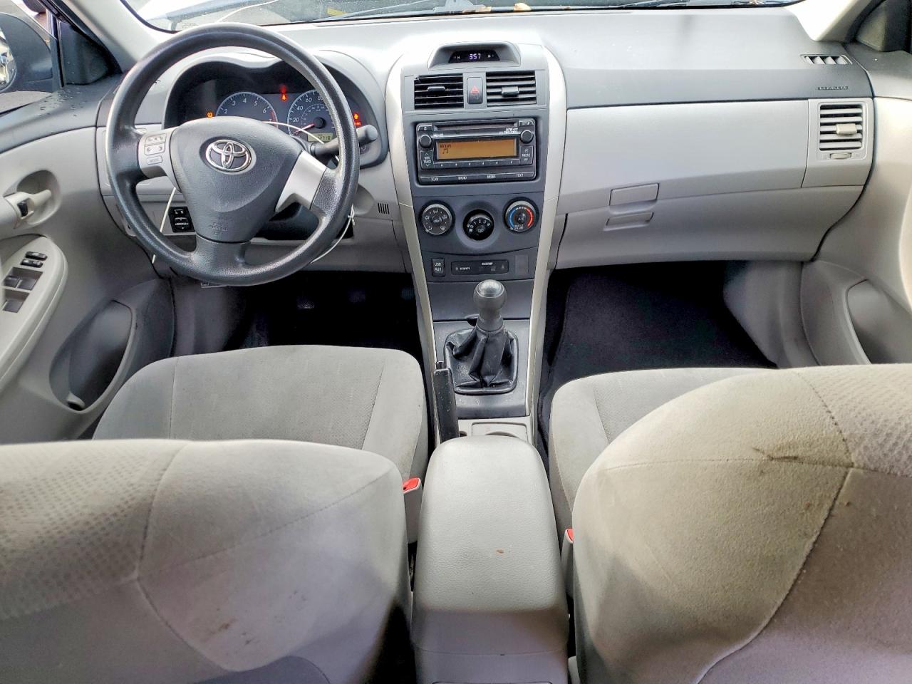 2013 Toyota Corolla Base Blue vin: 2T1BU4EE2DC986278