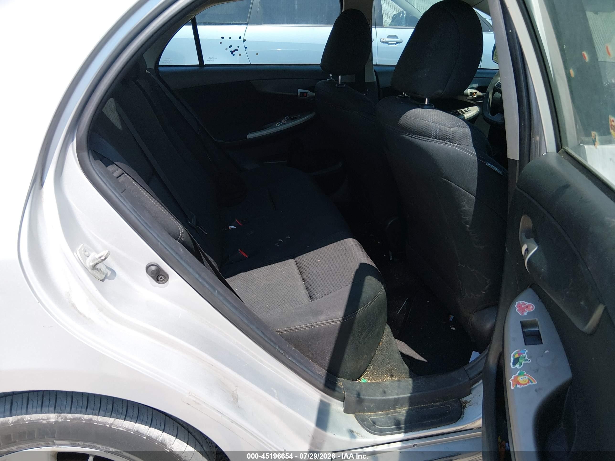 2013 Toyota Corolla S Silver vin: 2T1BU4EE2DC999497
