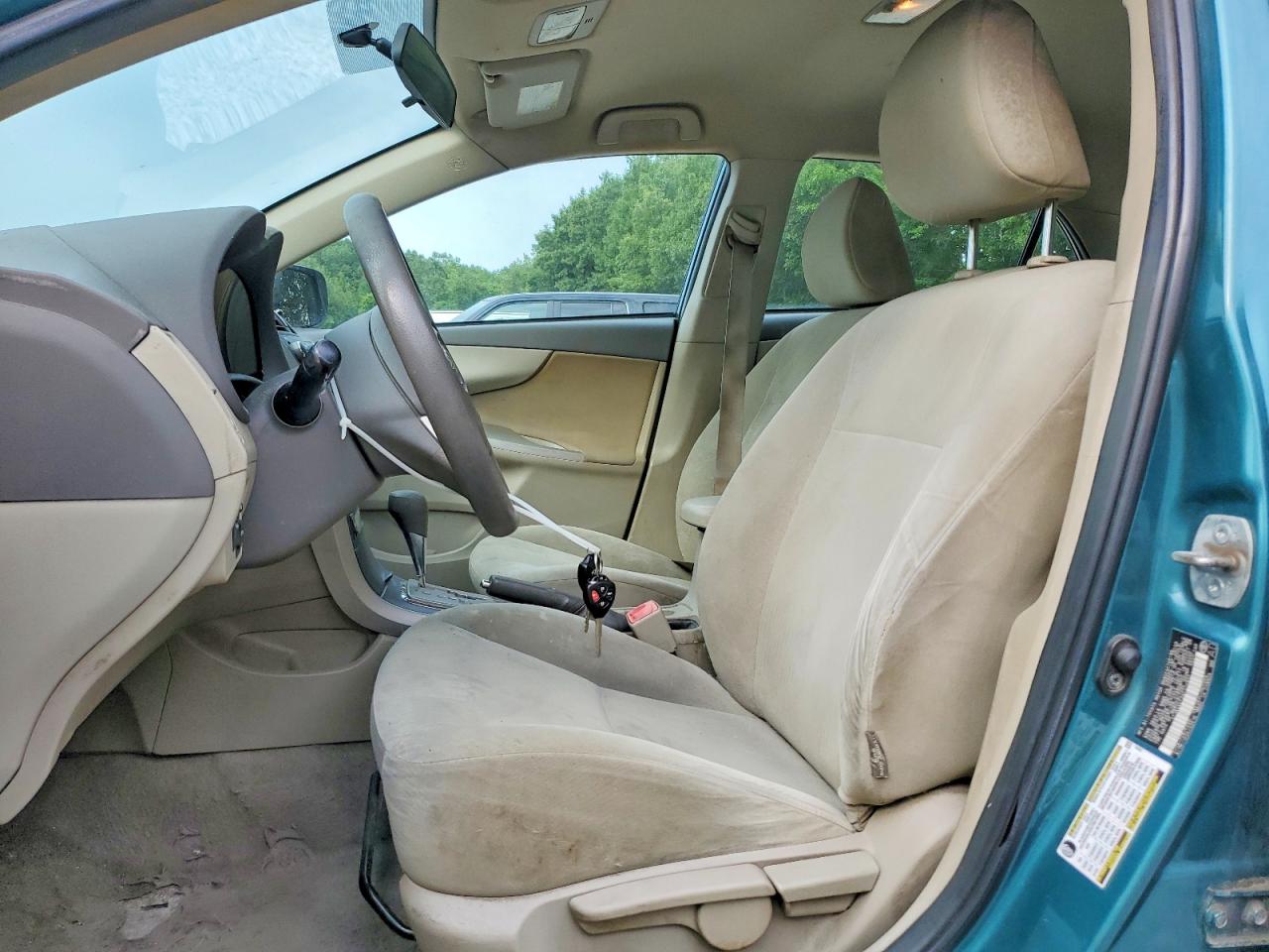 2010 Toyota Corolla Le Teal vin: 2T1BU4EE3AC224802