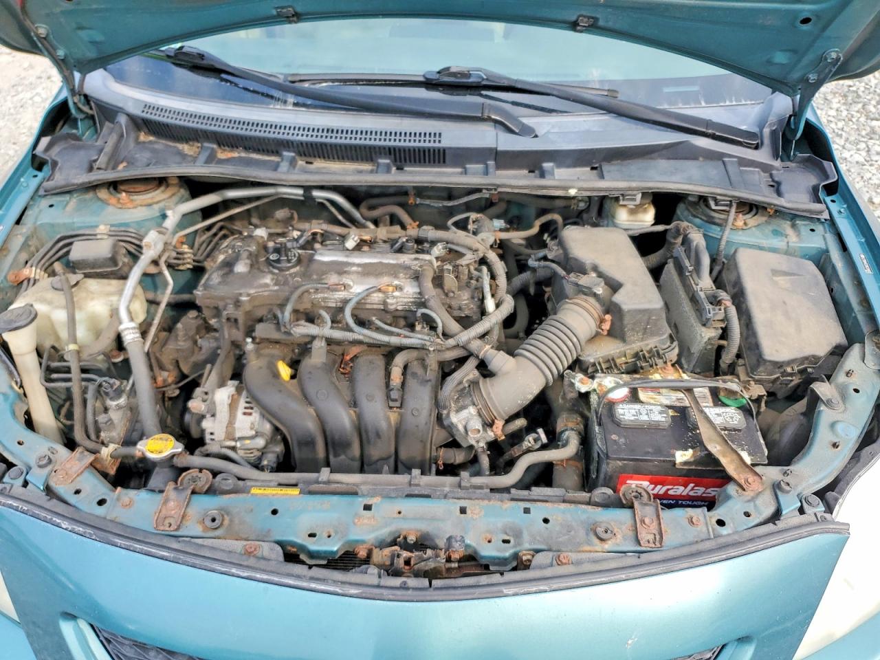 2010 Toyota Corolla Le Teal vin: 2T1BU4EE3AC224802