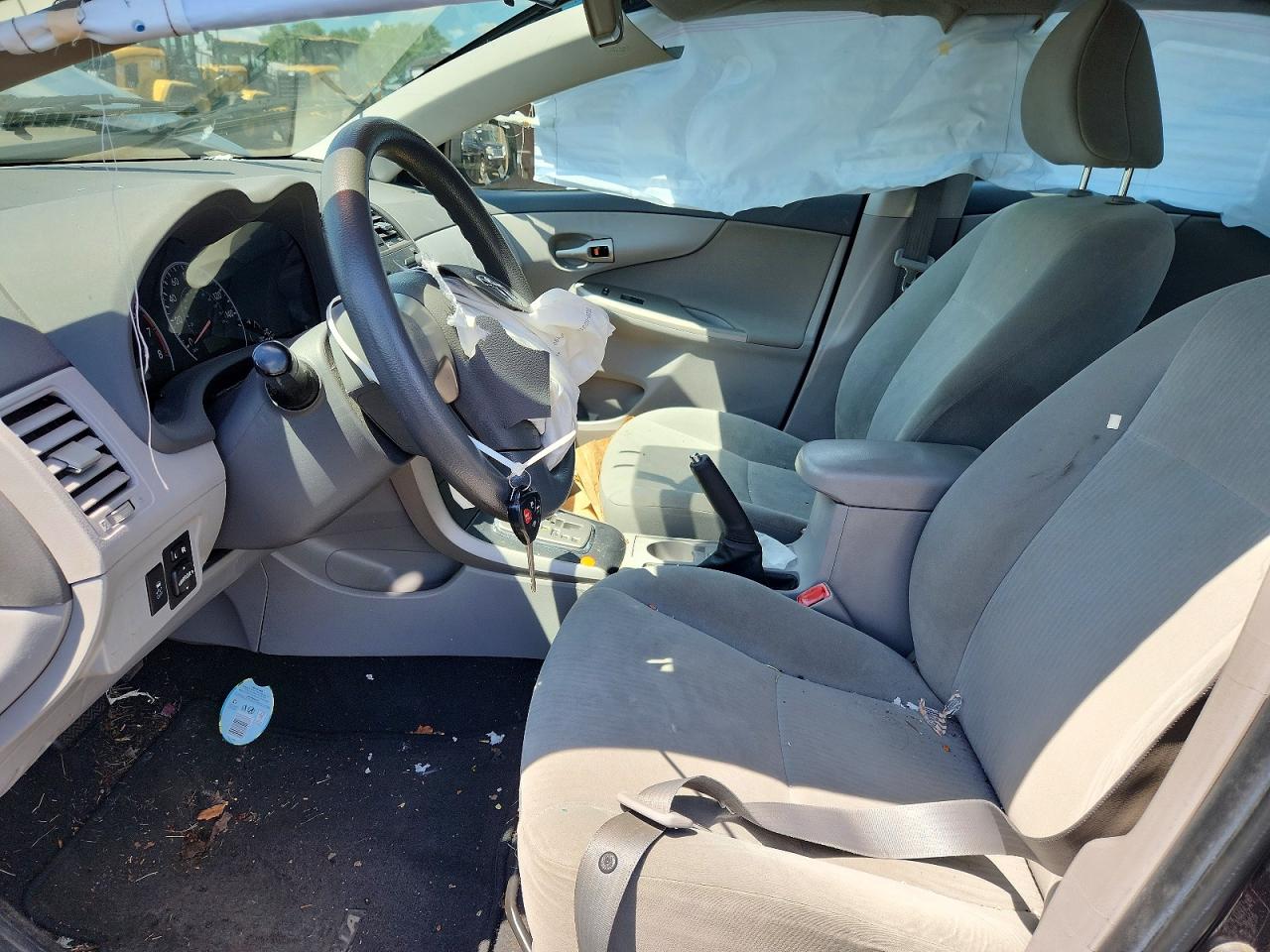 2010 Toyota Corolla Le Gray vin: 2T1BU4EE3AC236898