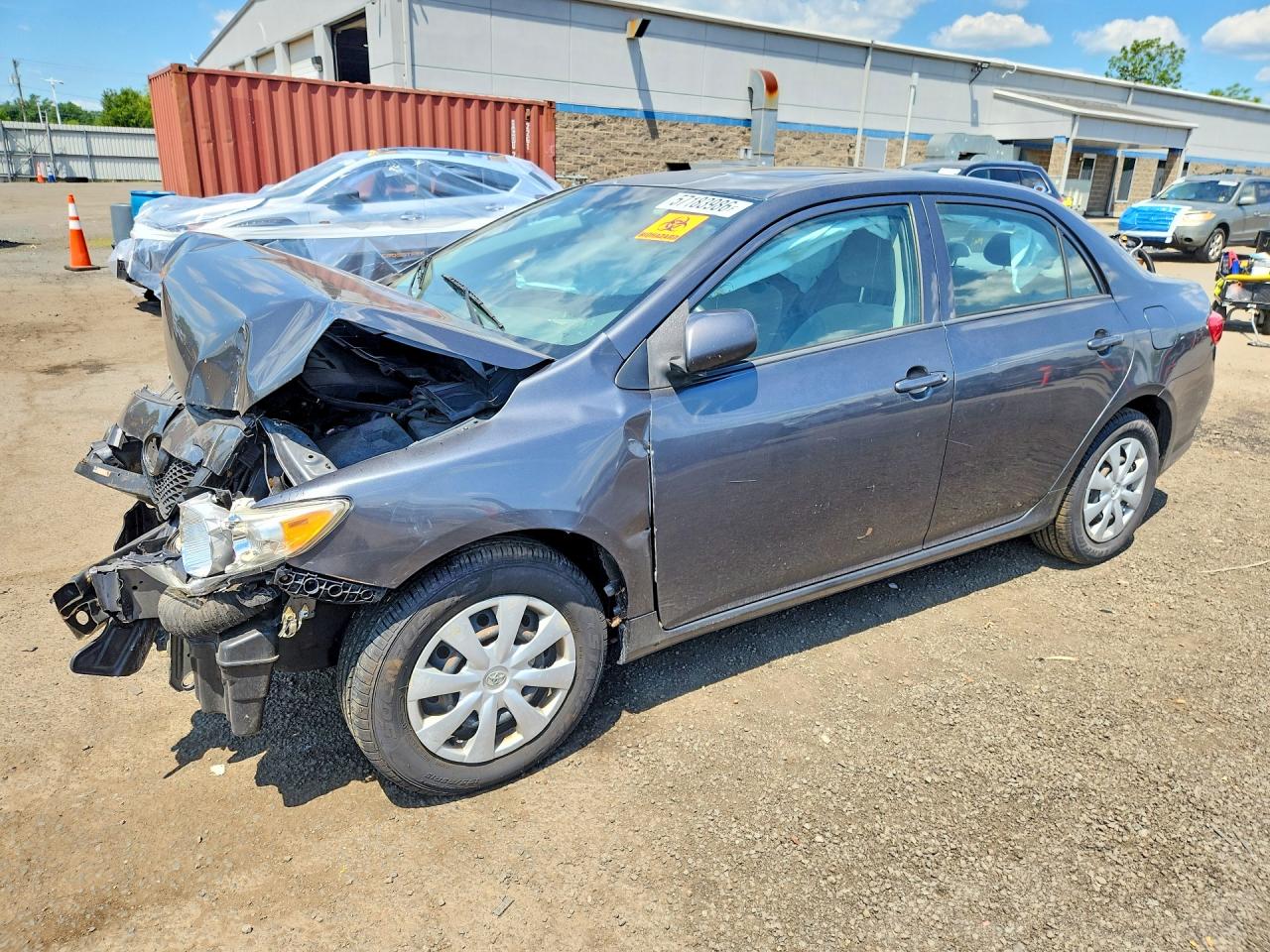 2010 Toyota Corolla Le Gray vin: 2T1BU4EE3AC236898