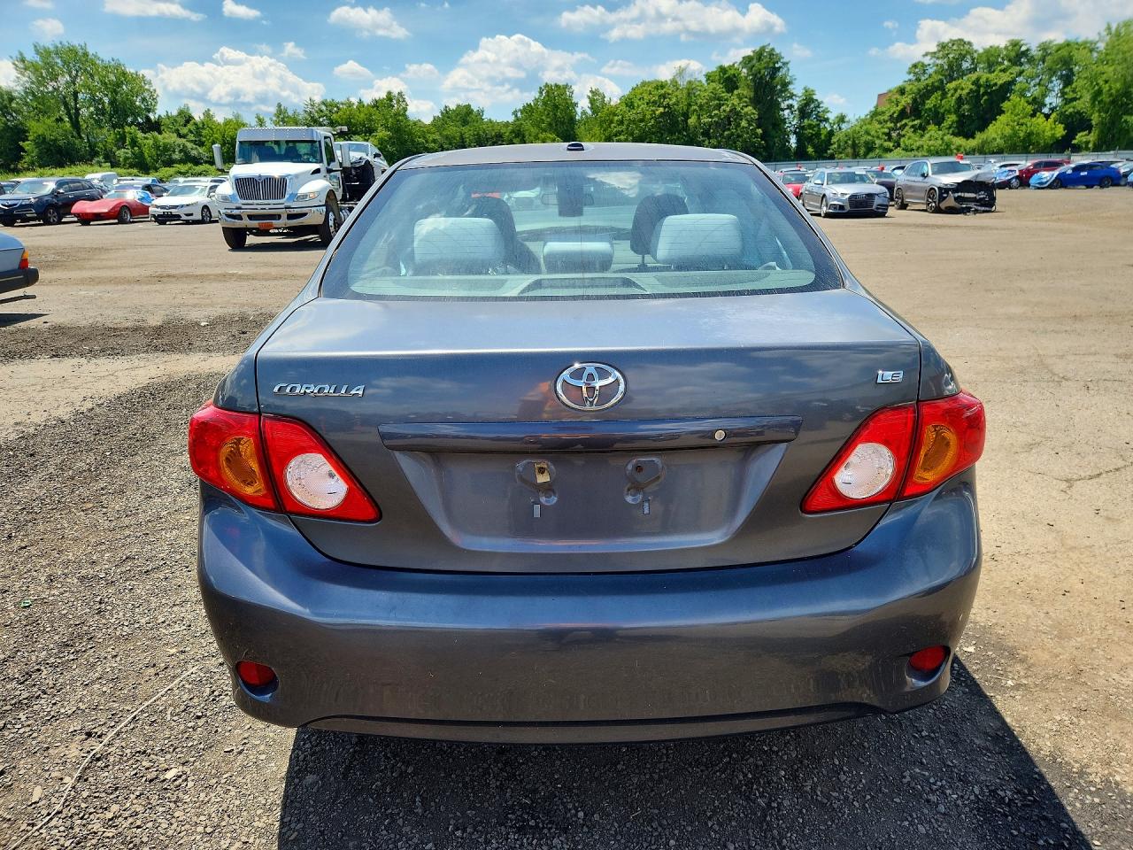 2010 Toyota Corolla Le Gray vin: 2T1BU4EE3AC236898