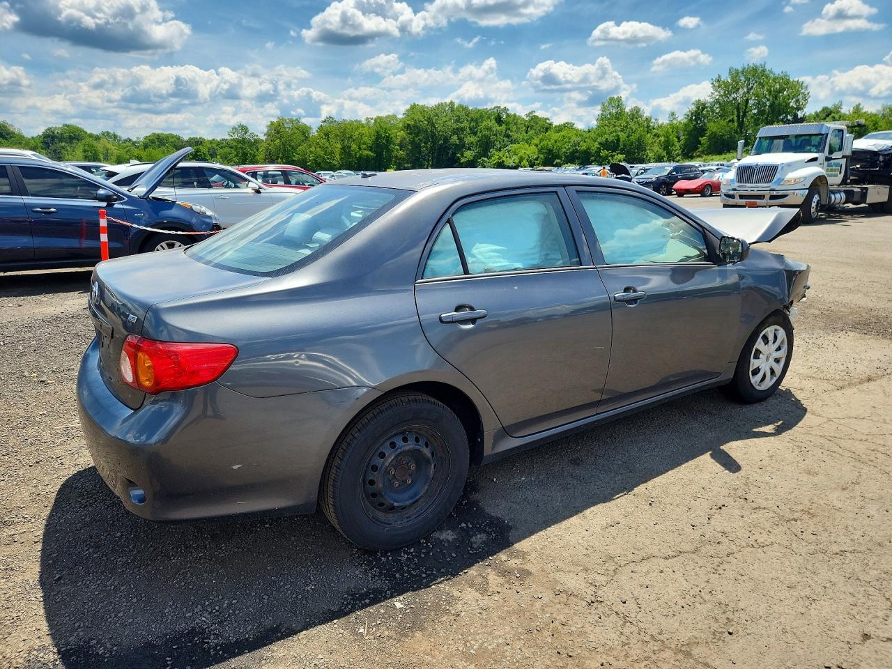 2010 Toyota Corolla Le Gray vin: 2T1BU4EE3AC236898