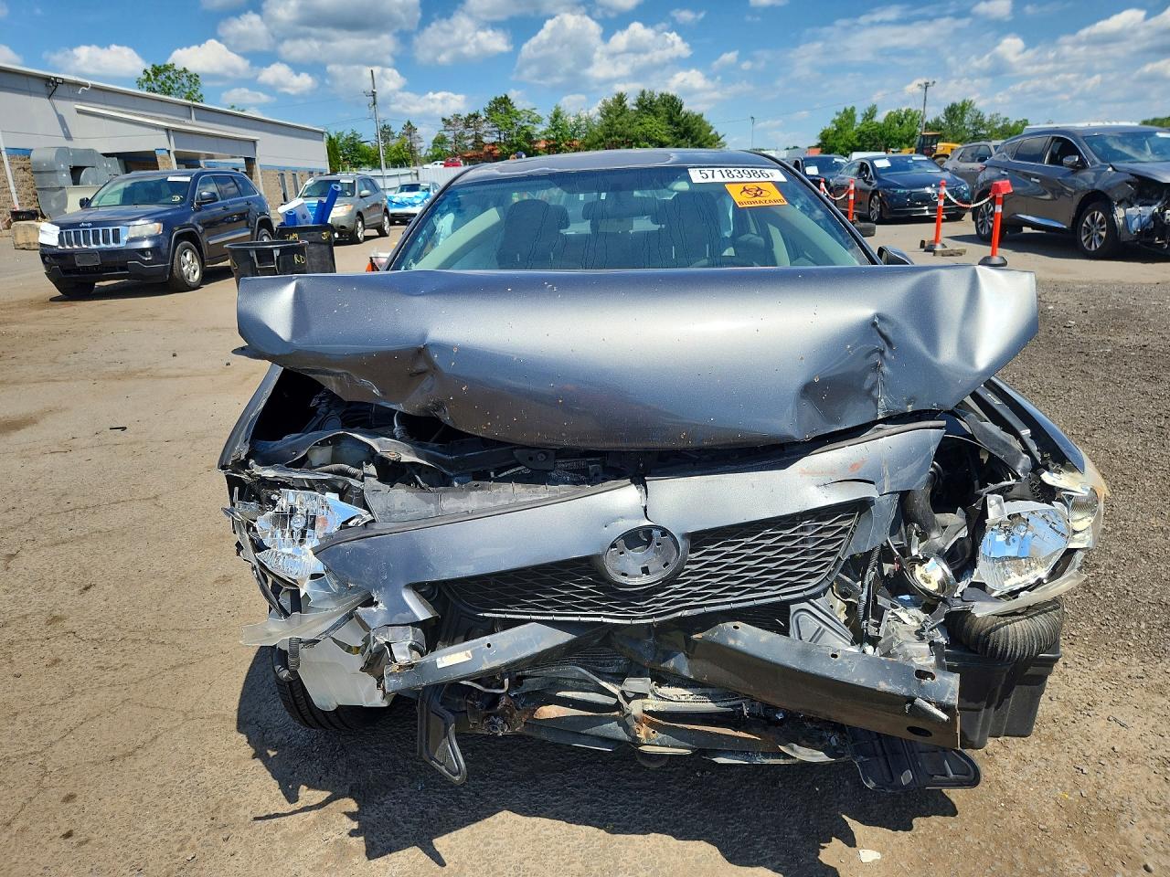 2010 Toyota Corolla Le Gray vin: 2T1BU4EE3AC236898