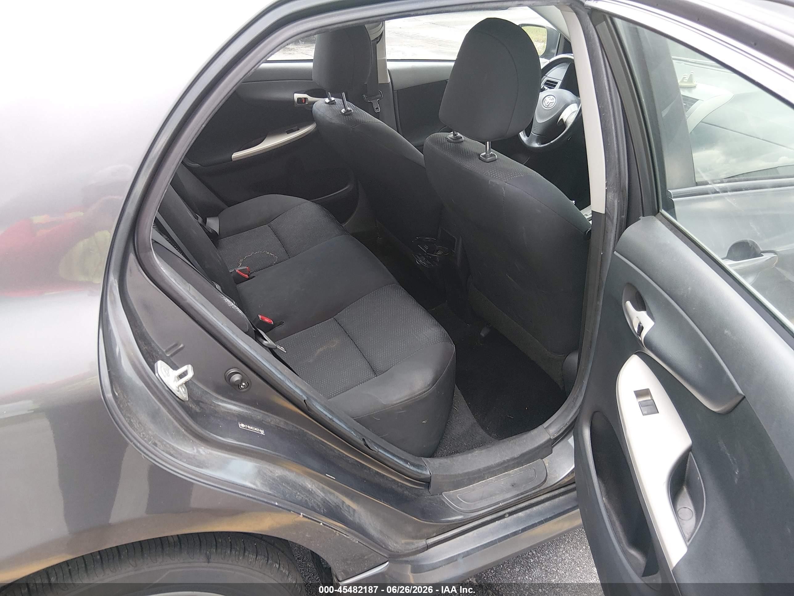 2010 Toyota Corolla S Gray vin: 2T1BU4EE3AC251840