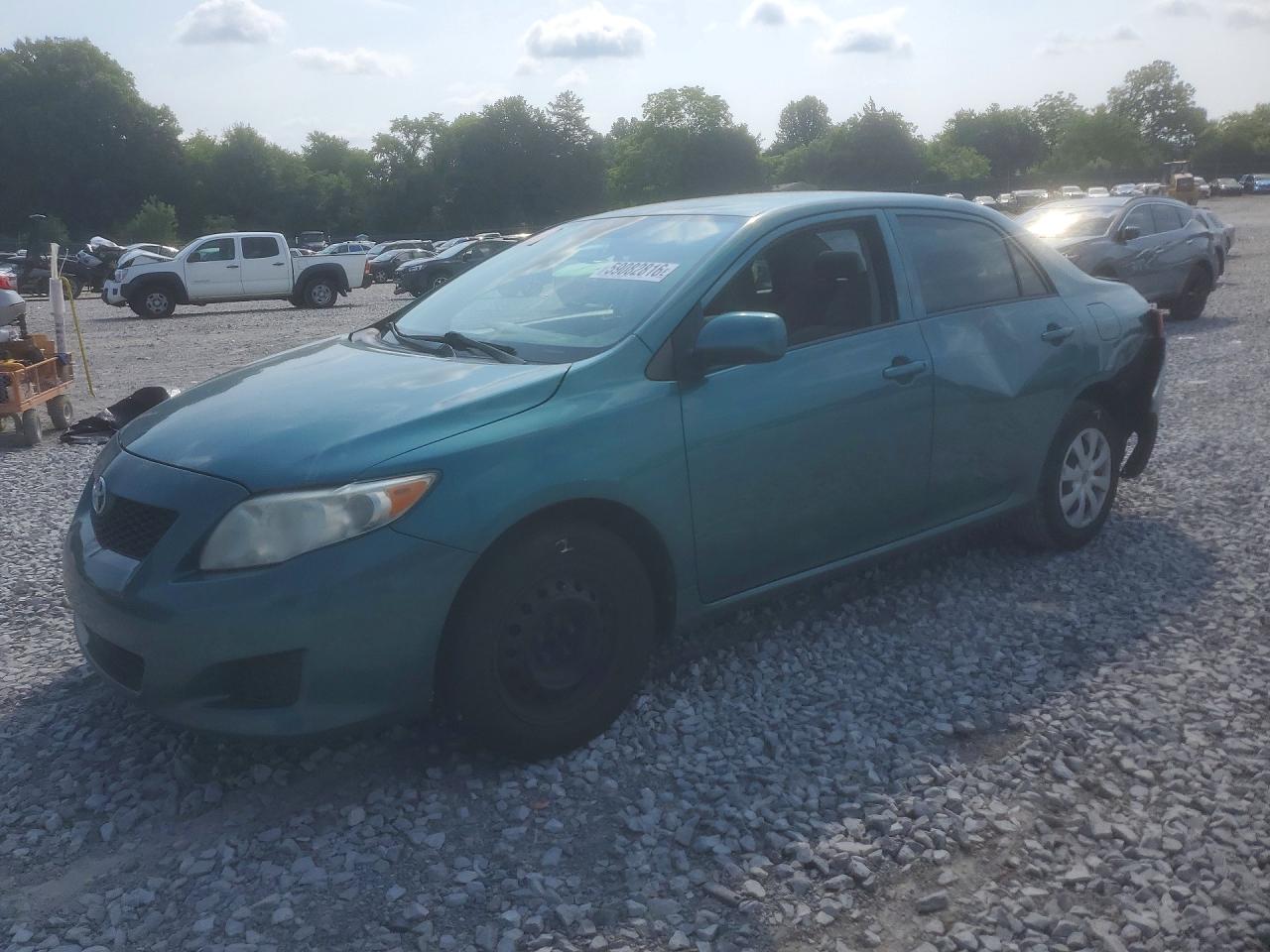 2010 Toyota Corolla Le Green vin: 2T1BU4EE3AC279718
