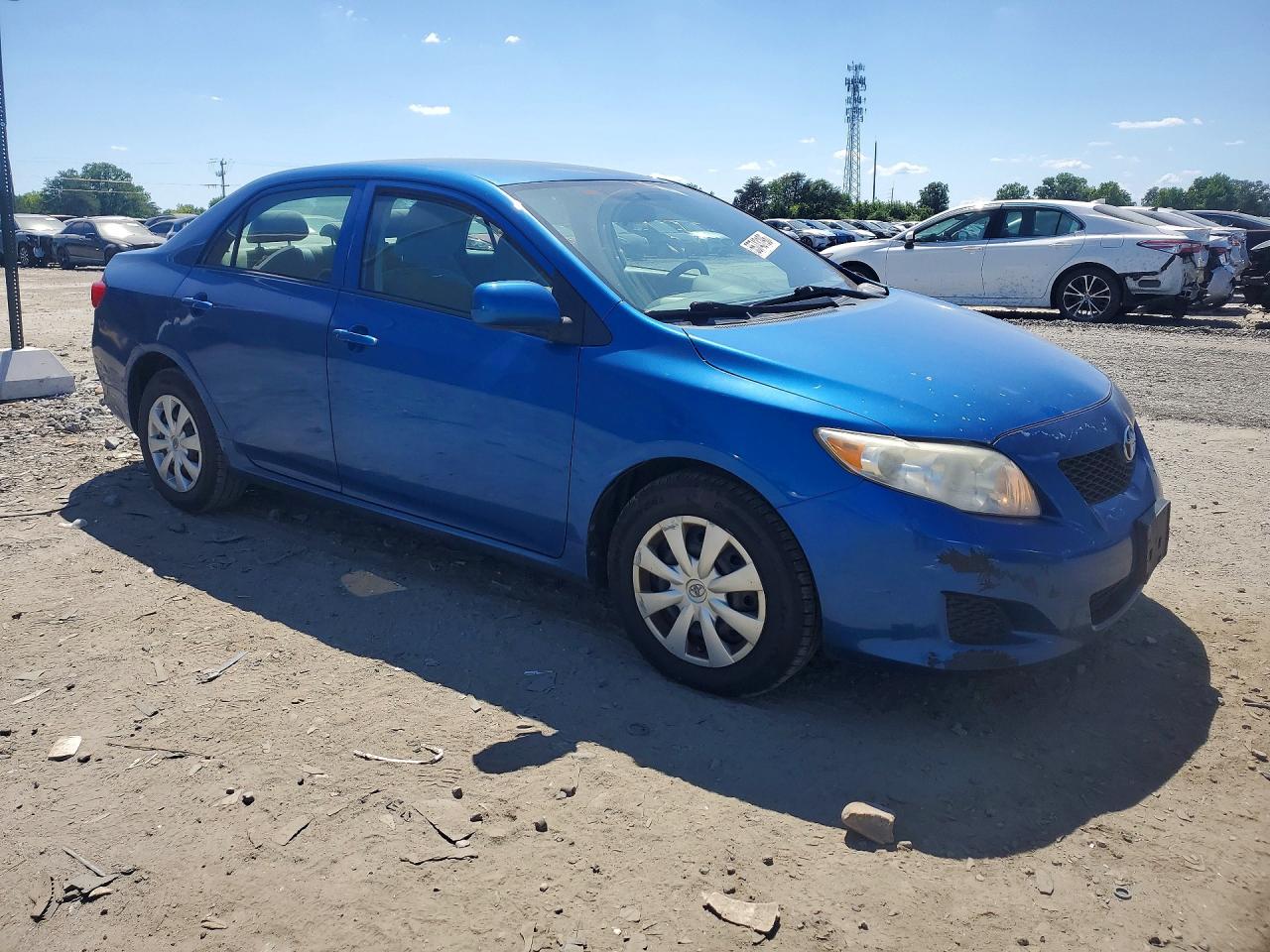 2010 Toyota Corolla Le Blue vin: 2T1BU4EE3AC284952