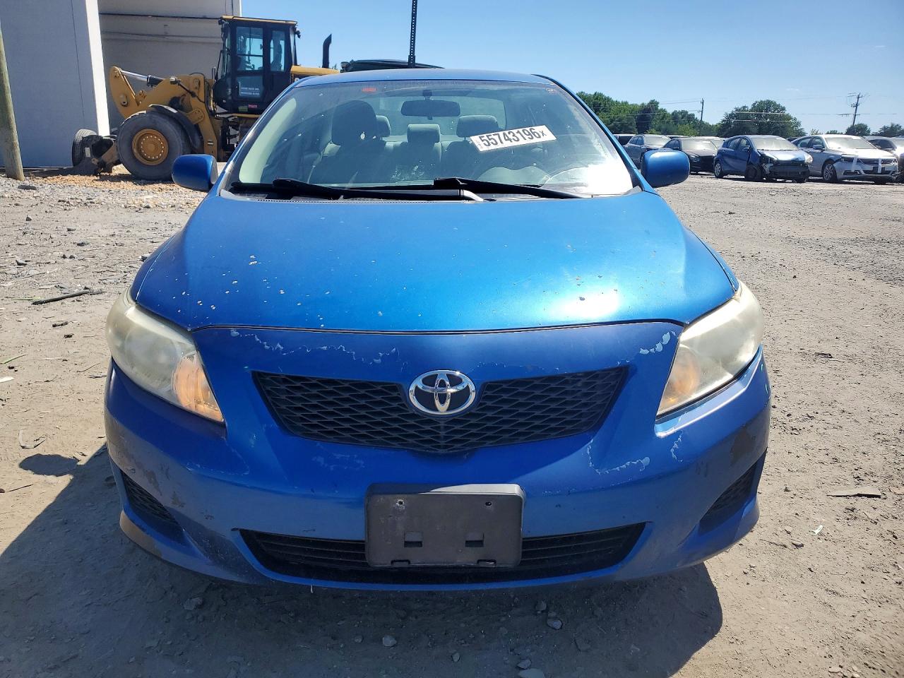 2010 Toyota Corolla Le Blue vin: 2T1BU4EE3AC284952