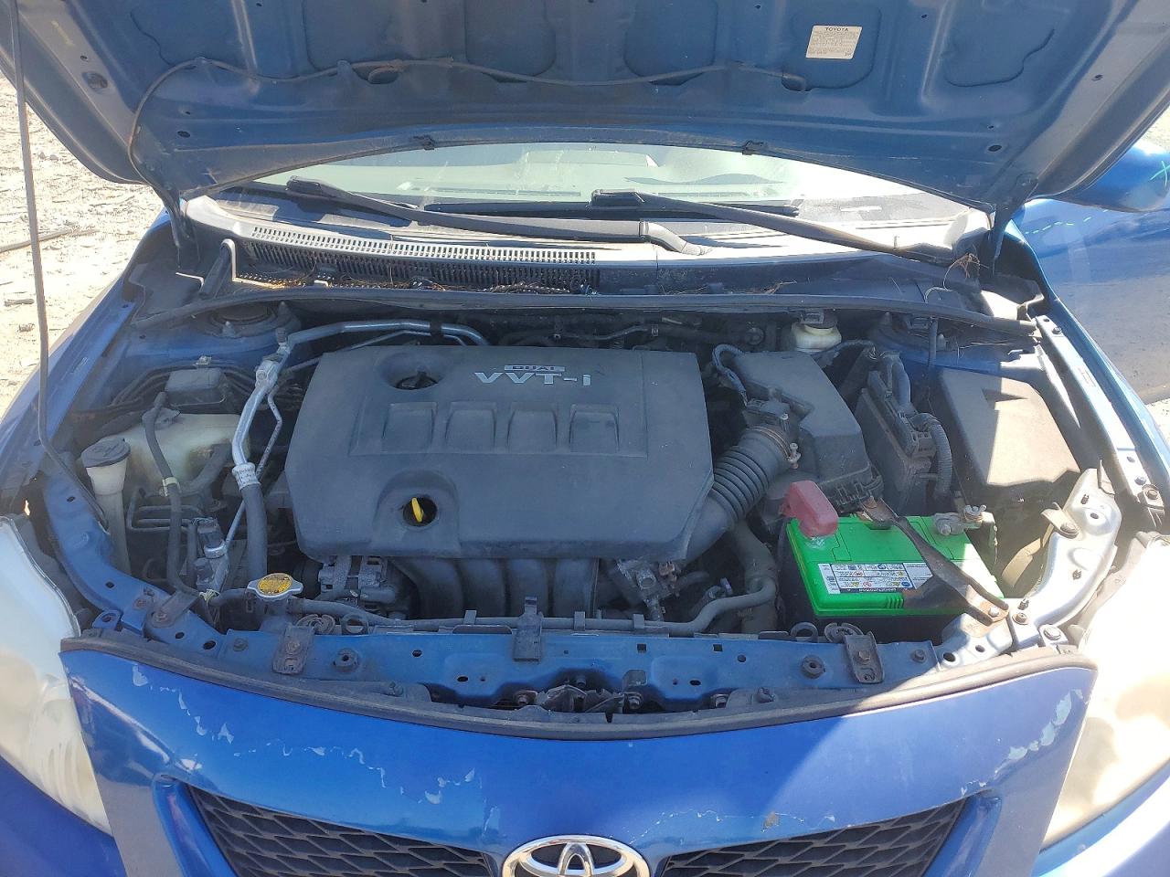 2010 Toyota Corolla Le Blue vin: 2T1BU4EE3AC284952