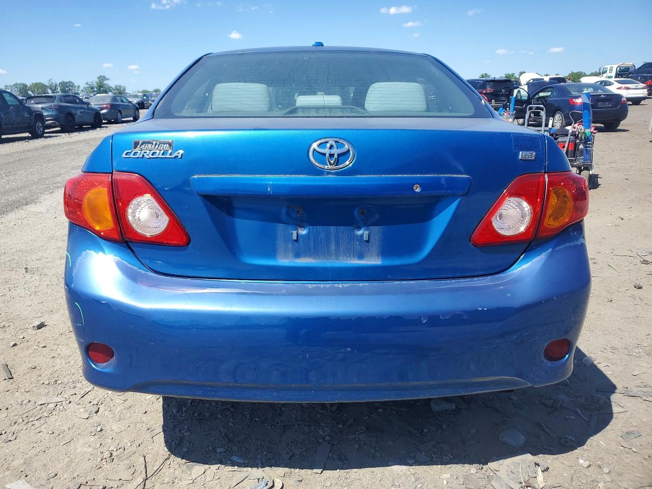 2010 Toyota Corolla Le Blue vin: 2T1BU4EE3AC284952