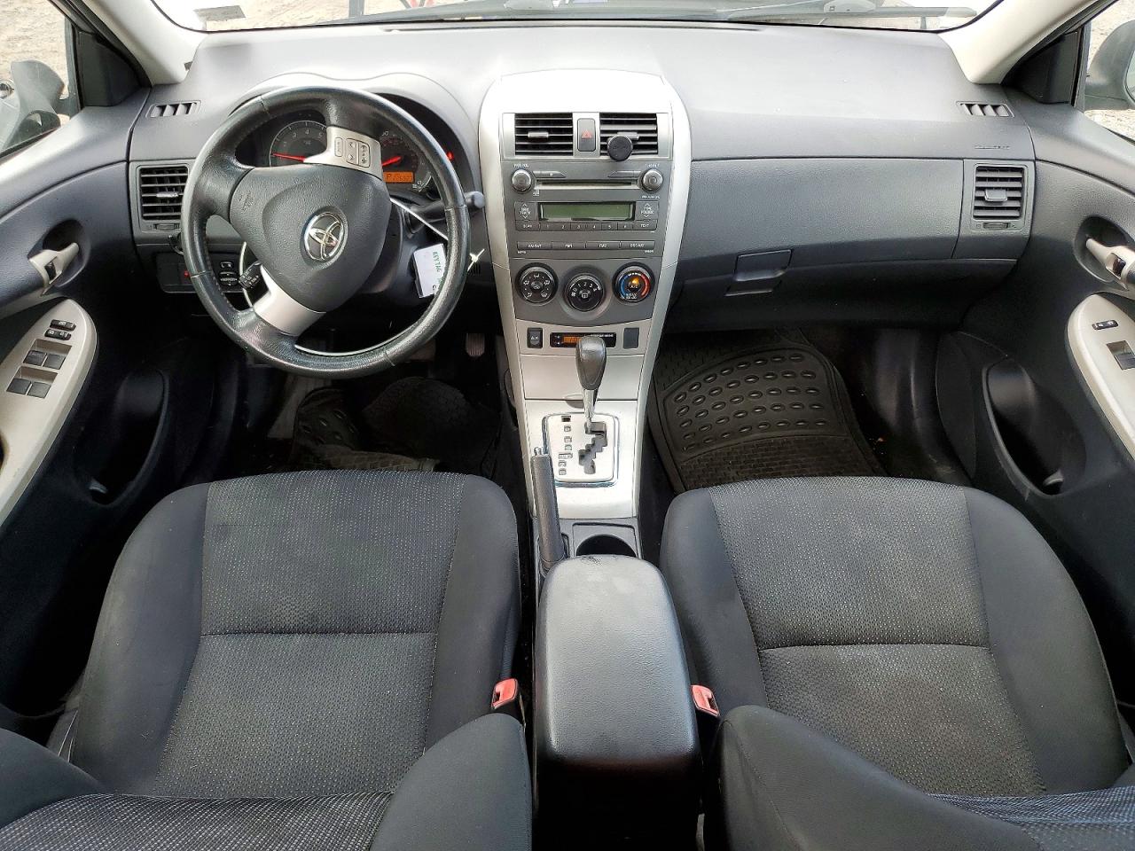 2010 Toyota Corolla S Silver vin: 2T1BU4EE3AC285454