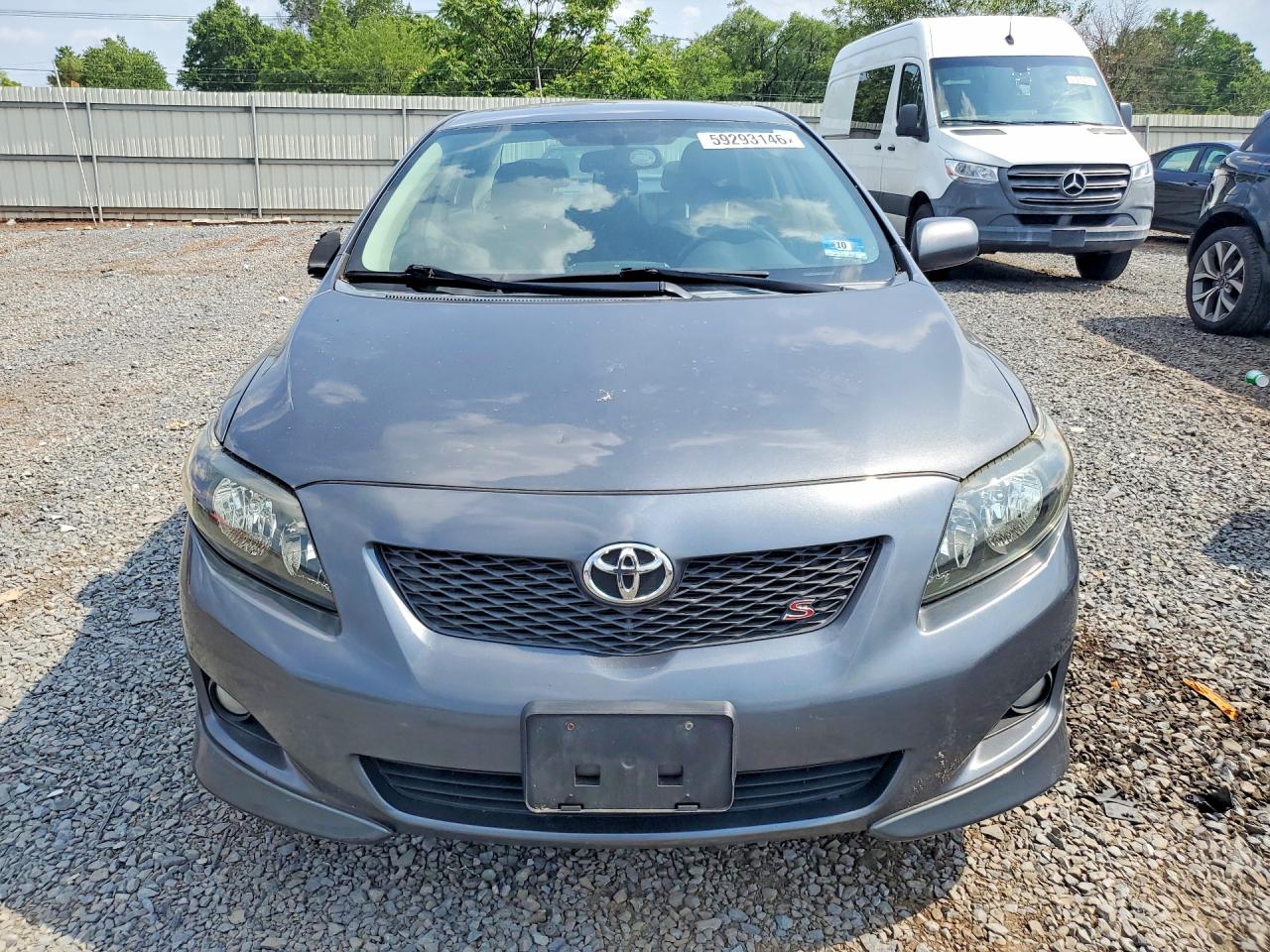 2010 Toyota Corolla S Серый vin: 2T1BU4EE3AC346303