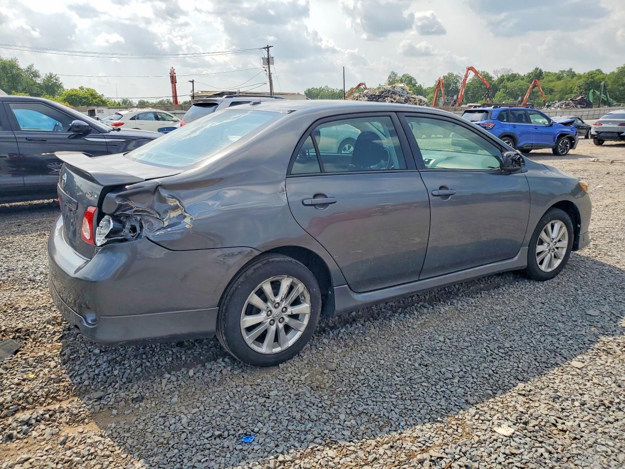 2010 Toyota Corolla S Серый vin: 2T1BU4EE3AC346303