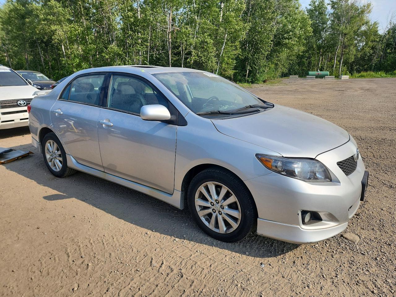 2010 Toyota Corolla Base Silver vin: 2T1BU4EE3AC347046