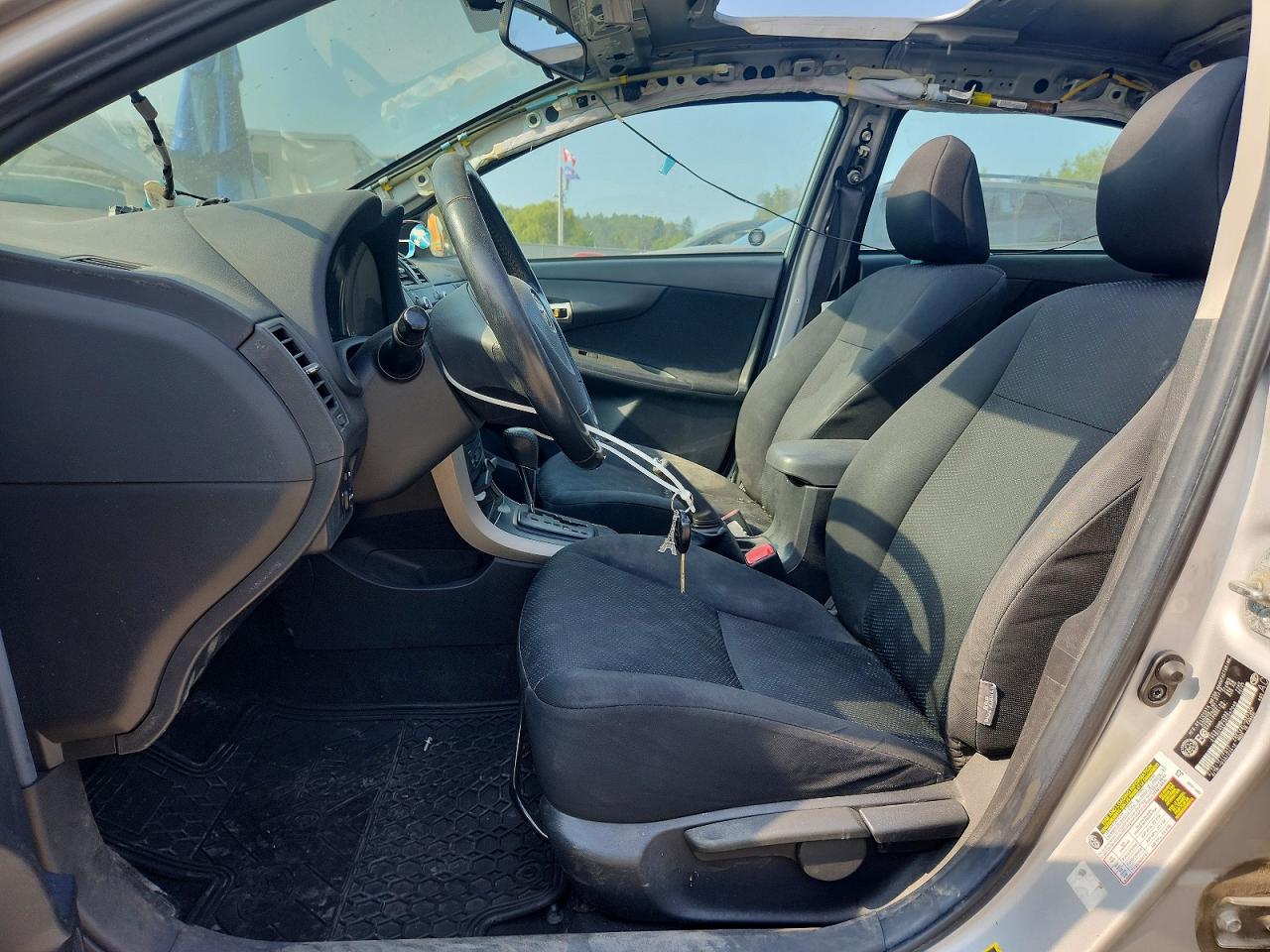 2010 Toyota Corolla Base Silver vin: 2T1BU4EE3AC347046