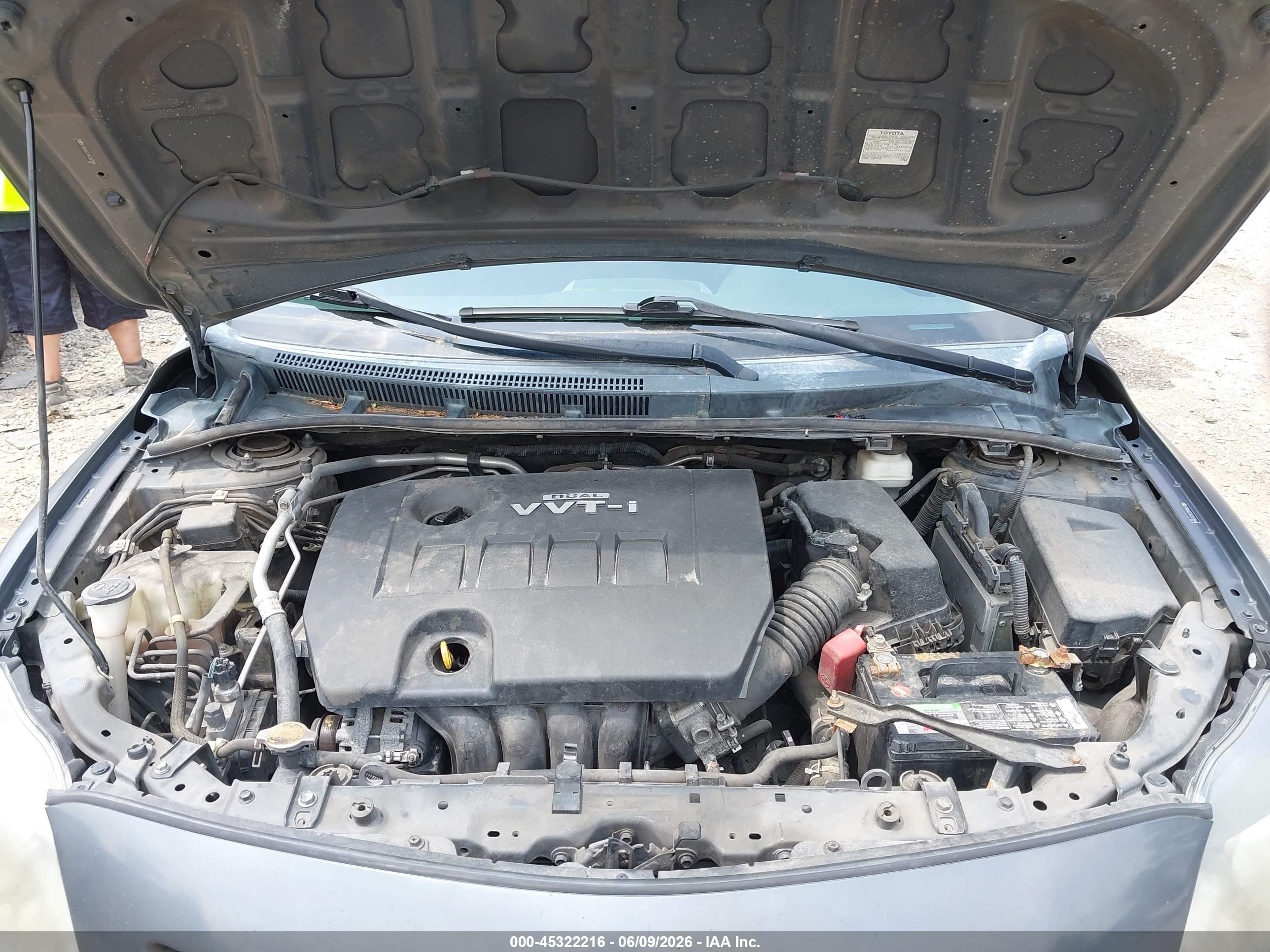 2010 Toyota Corolla S Gray vin: 2T1BU4EE3AC367846