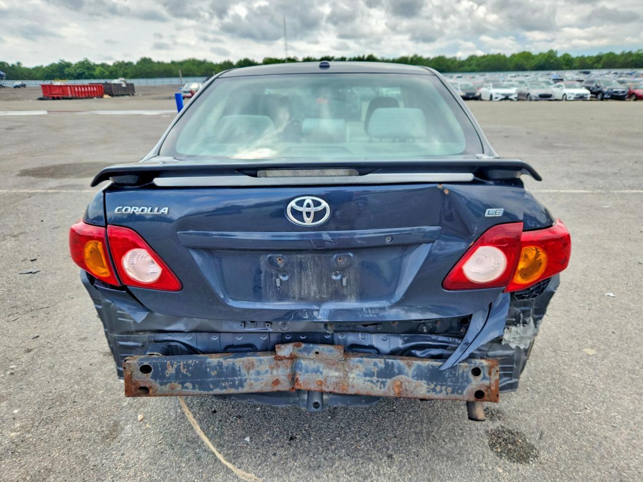 2010 Toyota Corolla Le Blue vin: 2T1BU4EE3AC380760