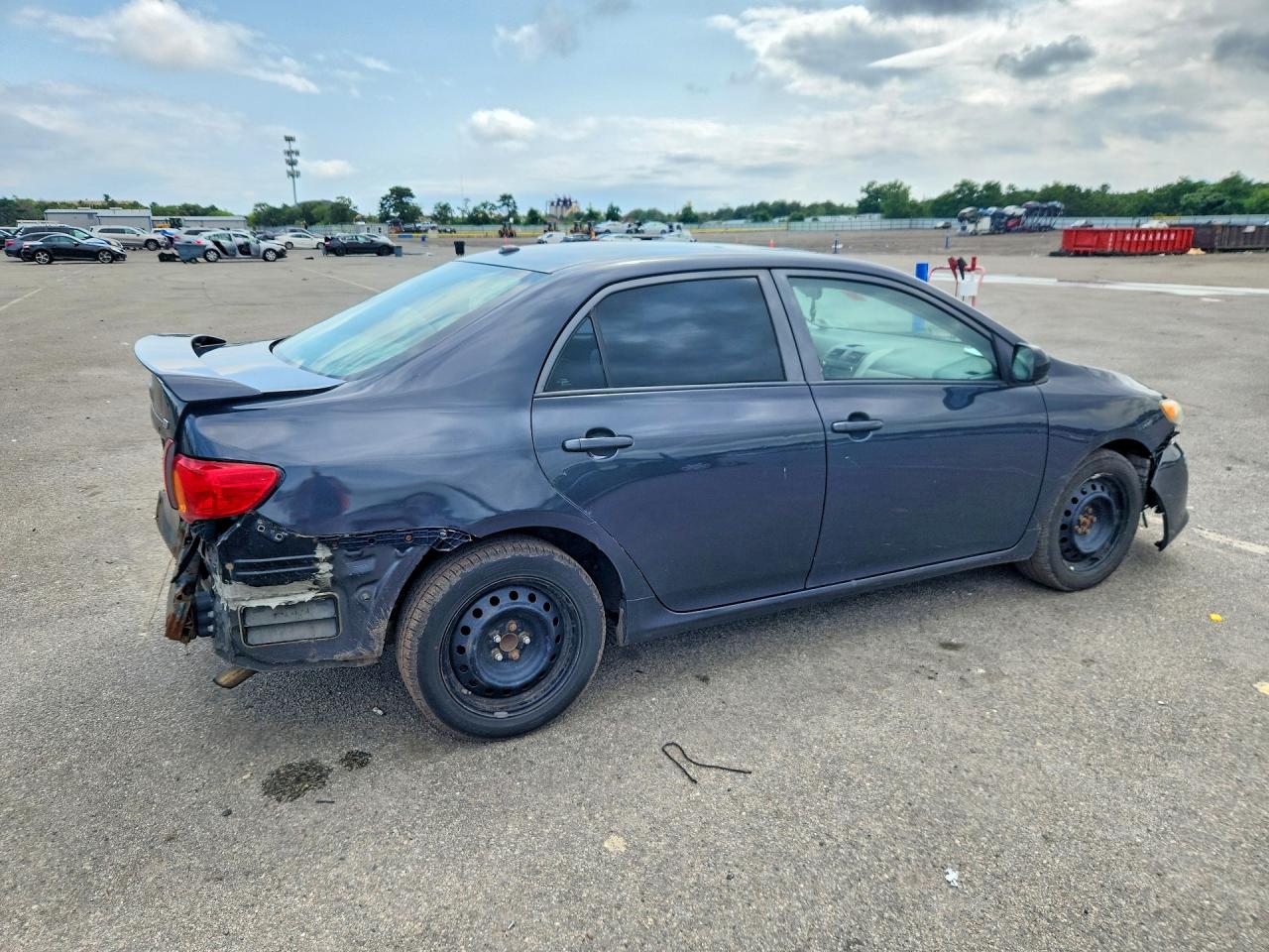 2010 Toyota Corolla Le Blue vin: 2T1BU4EE3AC380760
