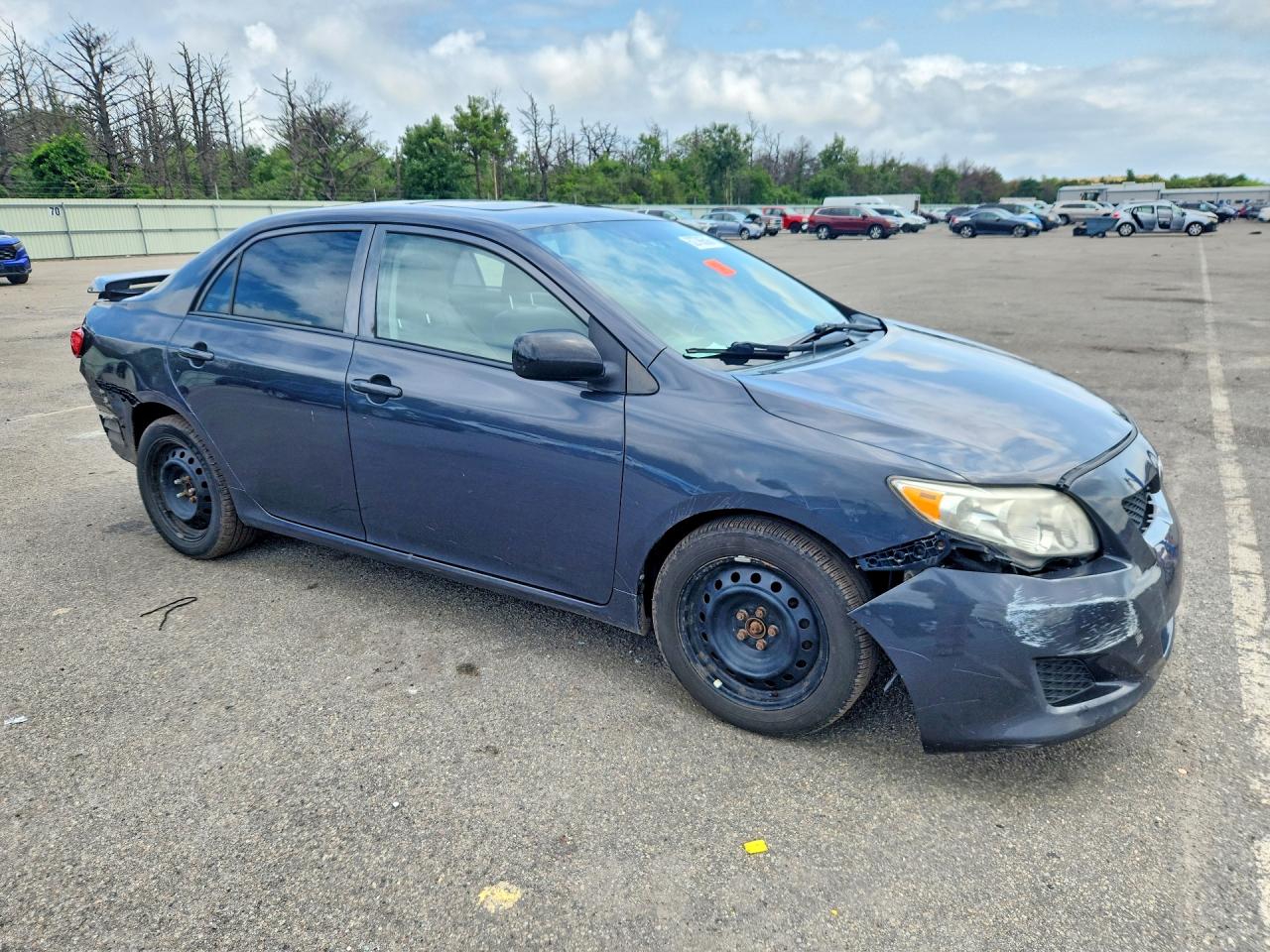 2010 Toyota Corolla Le Blue vin: 2T1BU4EE3AC380760