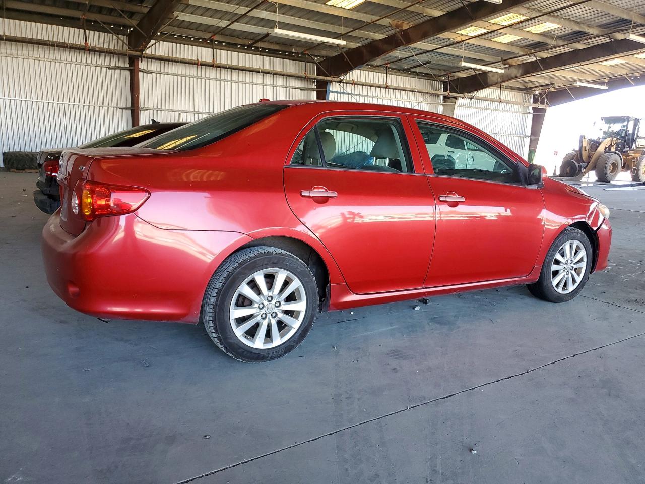 2010 Toyota Corolla Le Red vin: 2T1BU4EE3AC397347